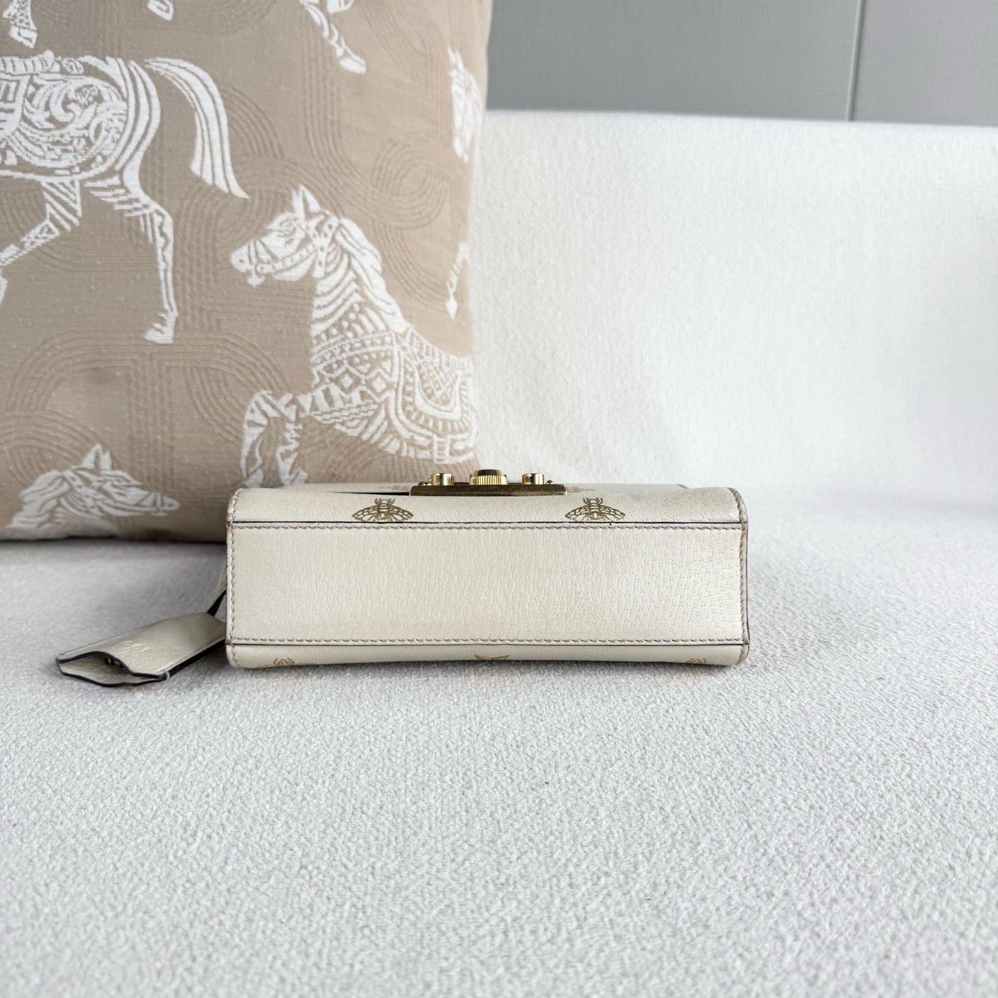 Gucci - Padlock - Leather - White - (mini)