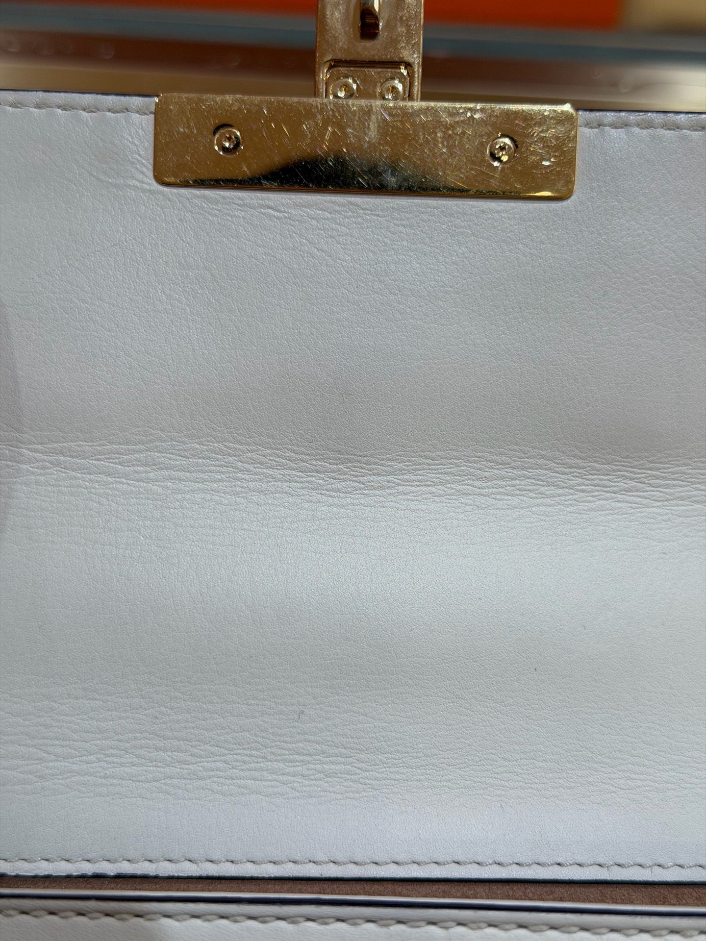 Gucci - Padlock - Leather - White - (mini)