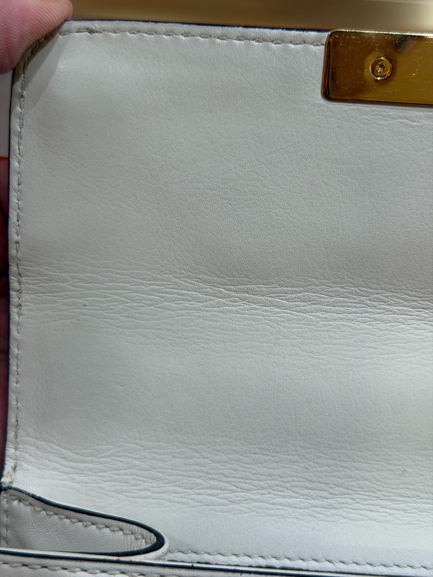 Gucci - Padlock - Leather - White - (mini)