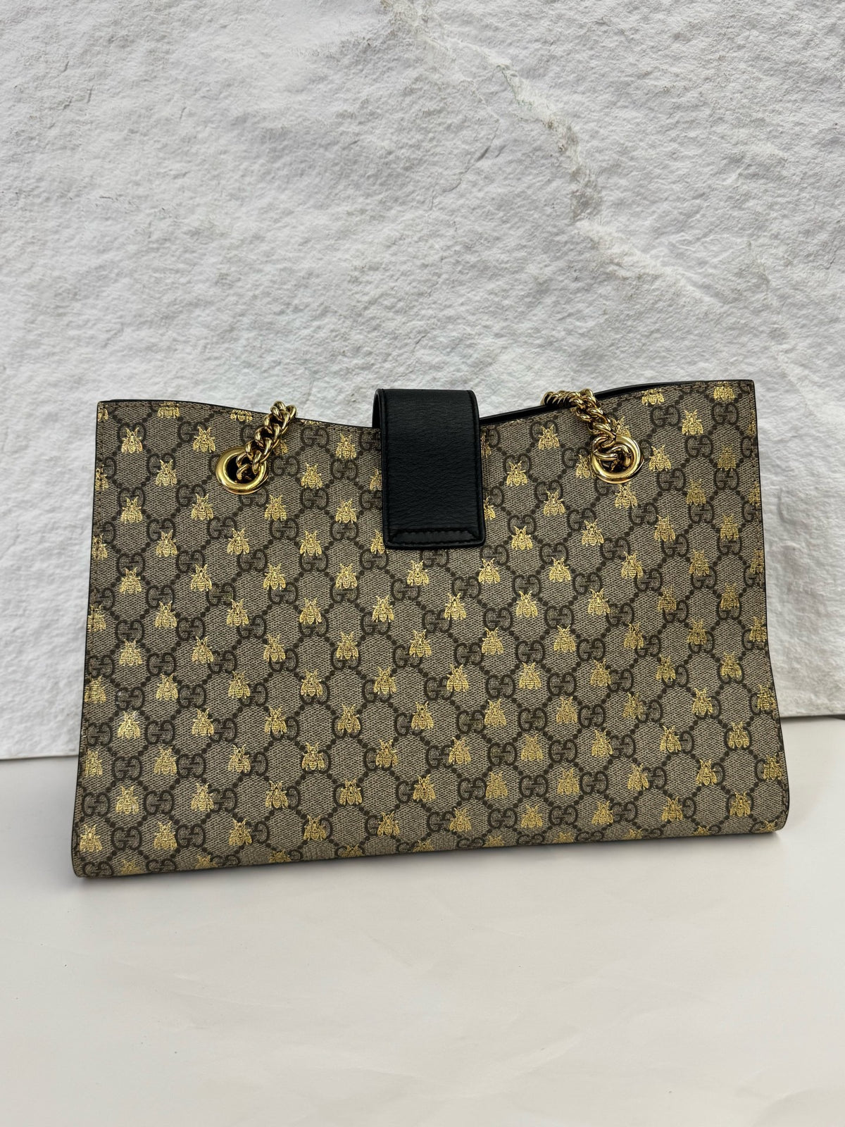 Gucci - Padlock Medium - Cloth - Beige - (medium)