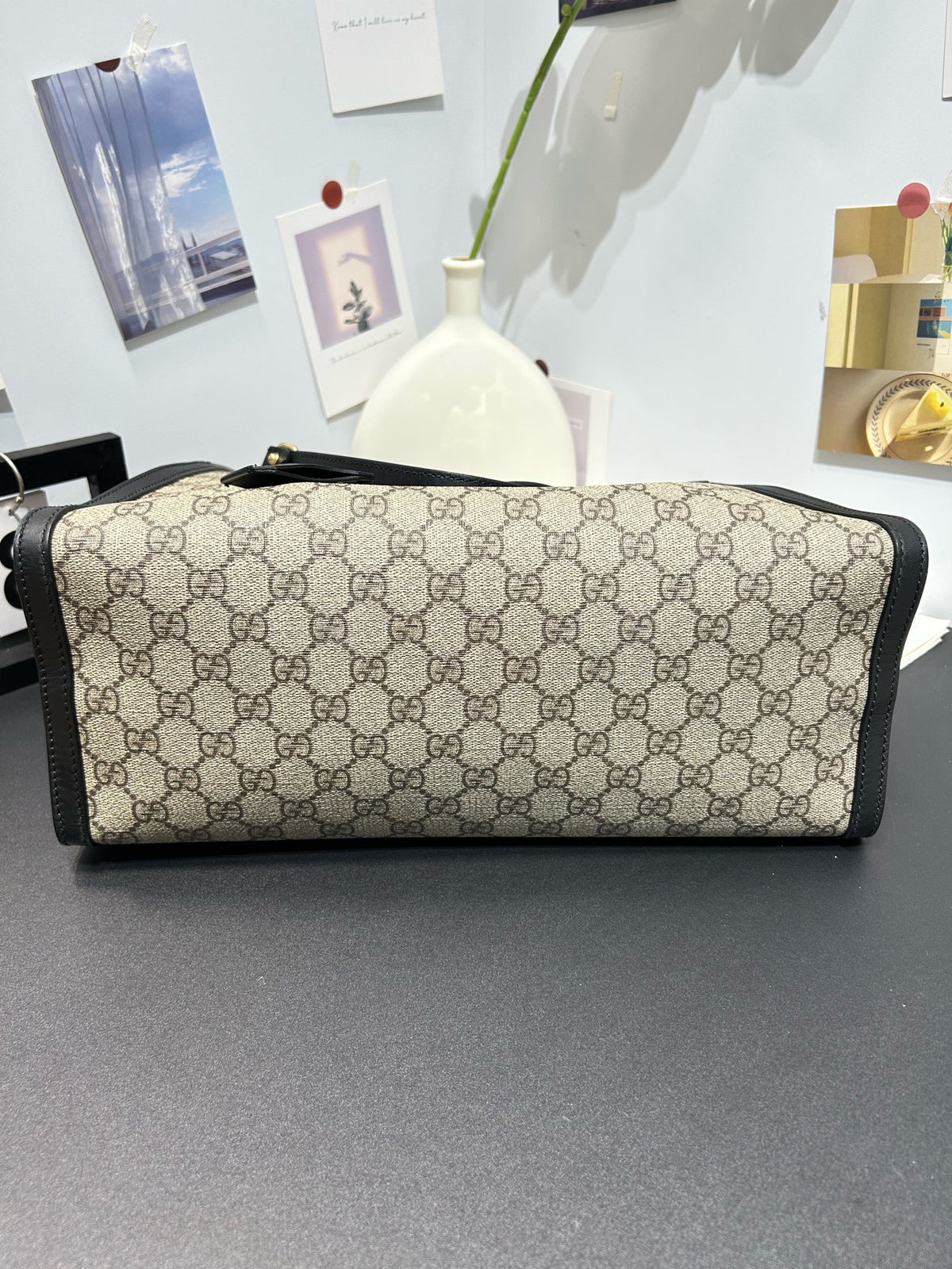 Gucci - Padlock Medium - Cloth - Beige - (medium)
