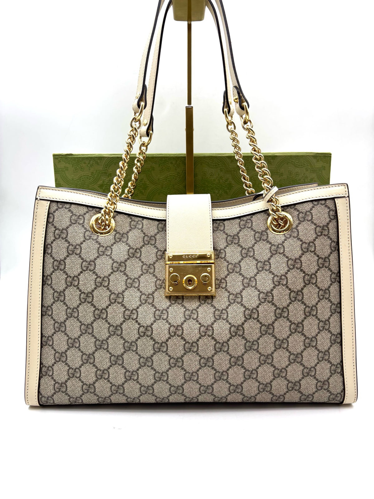 Gucci - Padlock Medium - Cloth - Brown - (Medium)