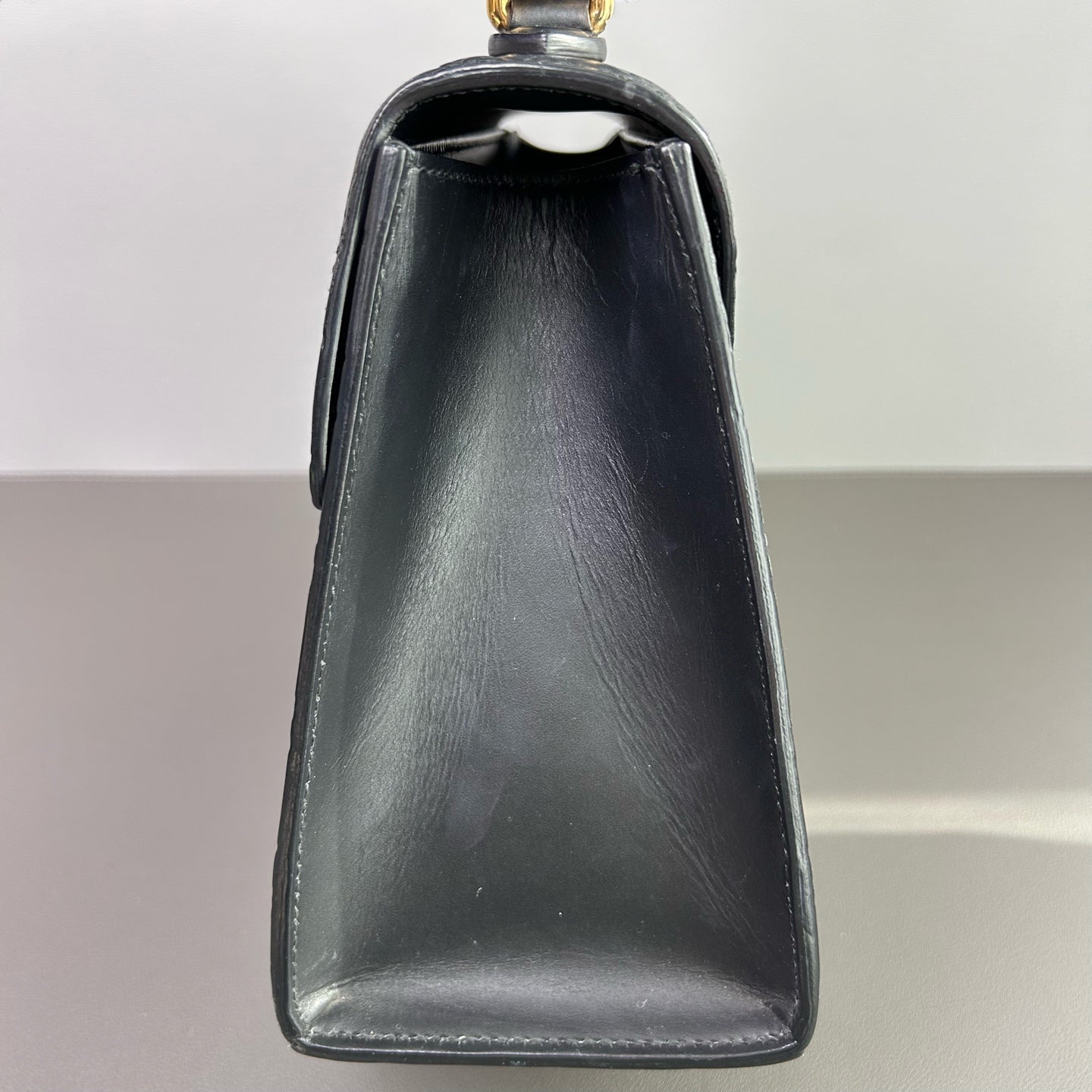 Gucci - Padlock Moonlight Box Chain Bag - Leather - Black - (medium)