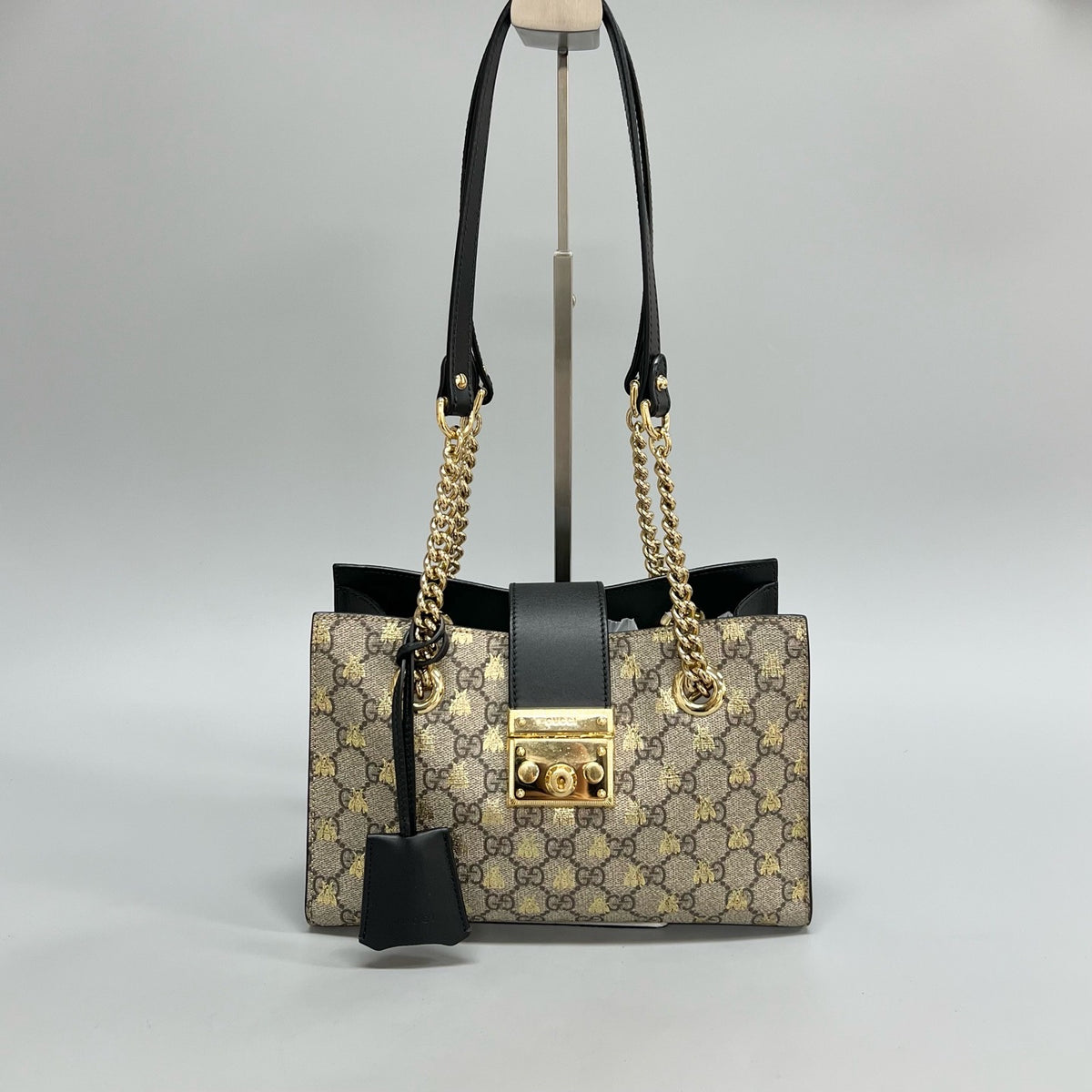Gucci - Padlock Small - Cloth - Beige - (small)