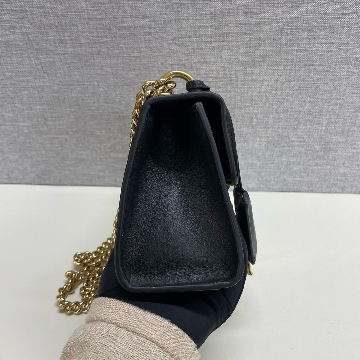 Gucci - Padlock Small - Cloth - Beige - (small)