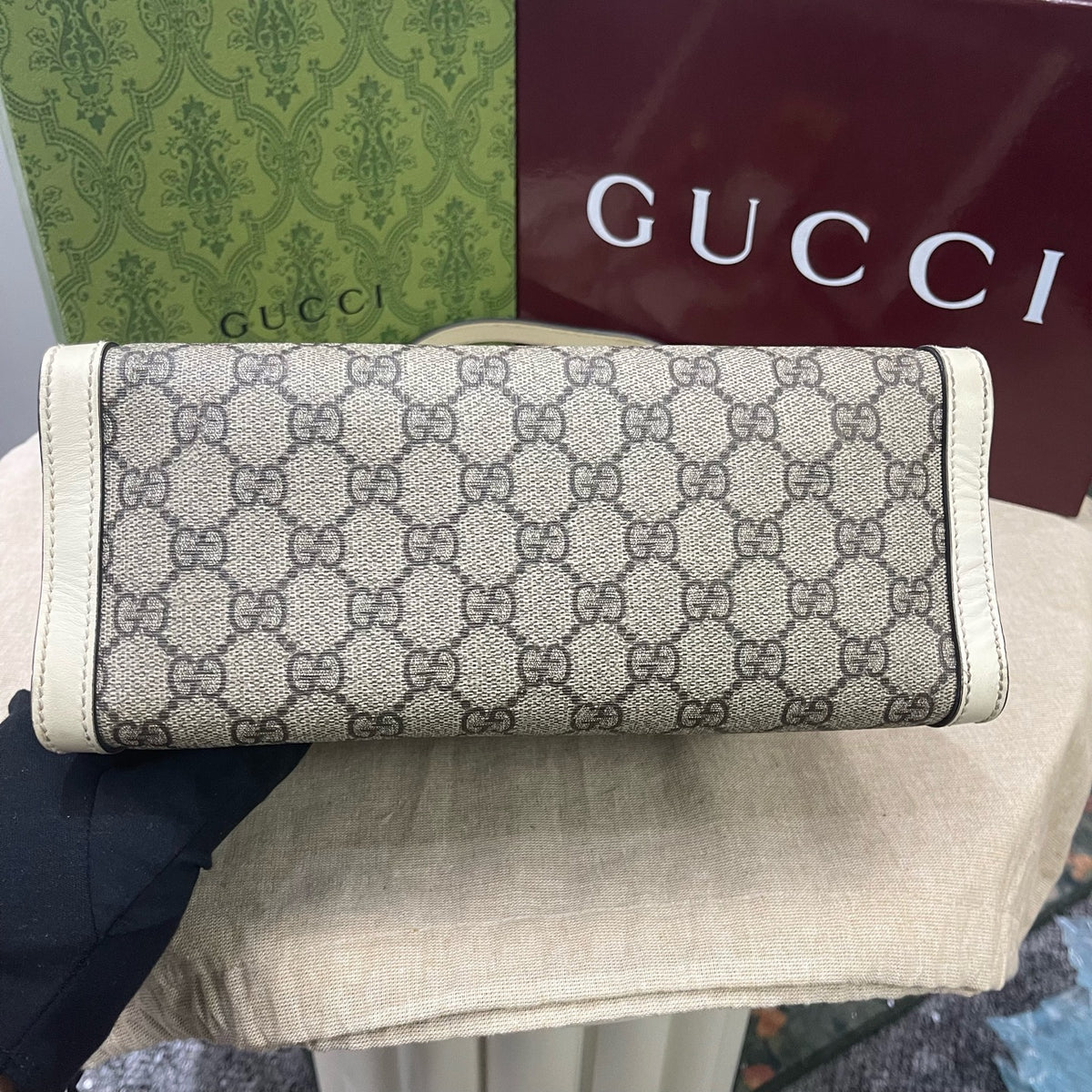Gucci - Padlock Small - Cloth - Beige - (small)