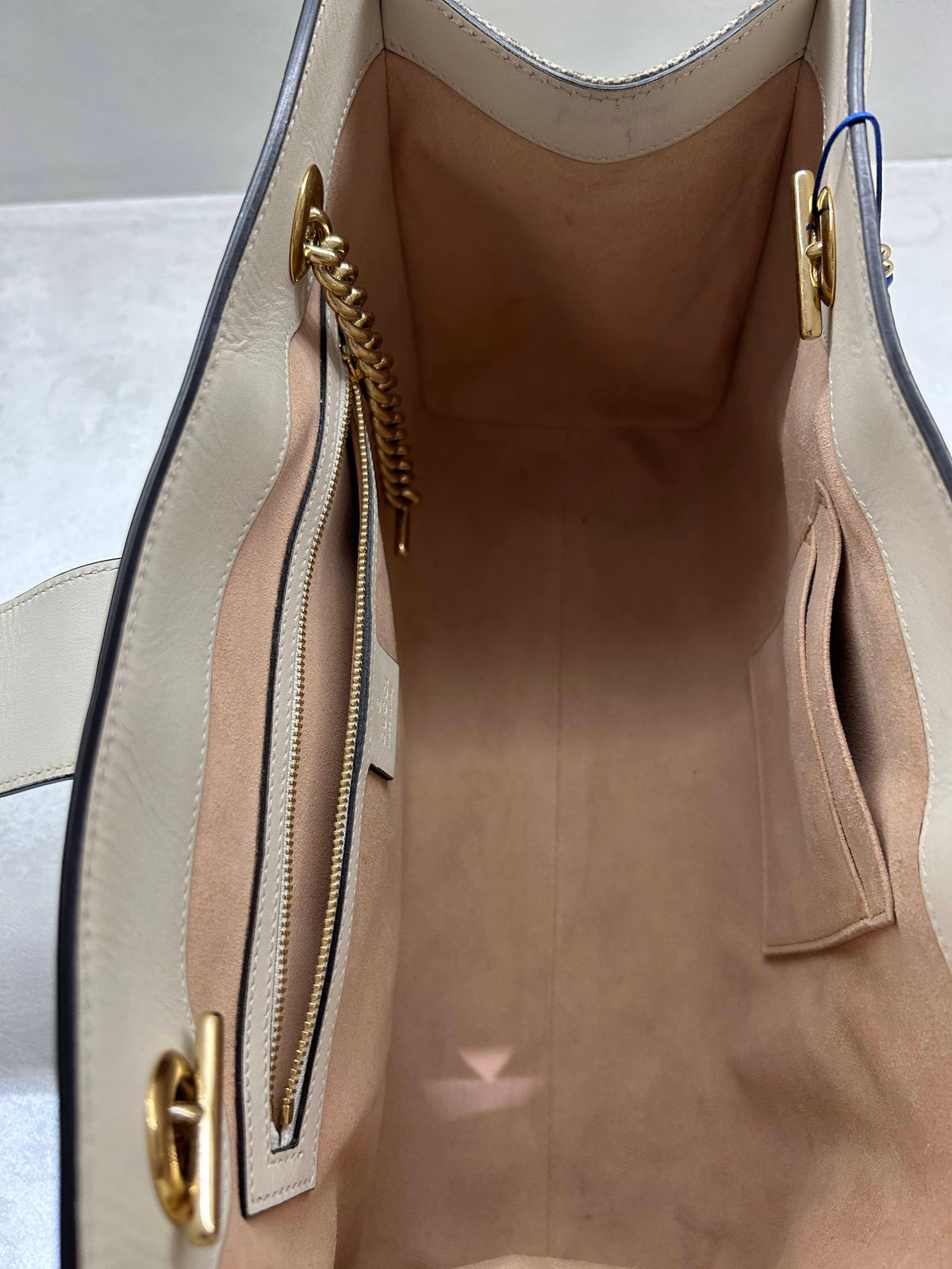 Gucci - Padlock Small - Cloth - Beige - (small)