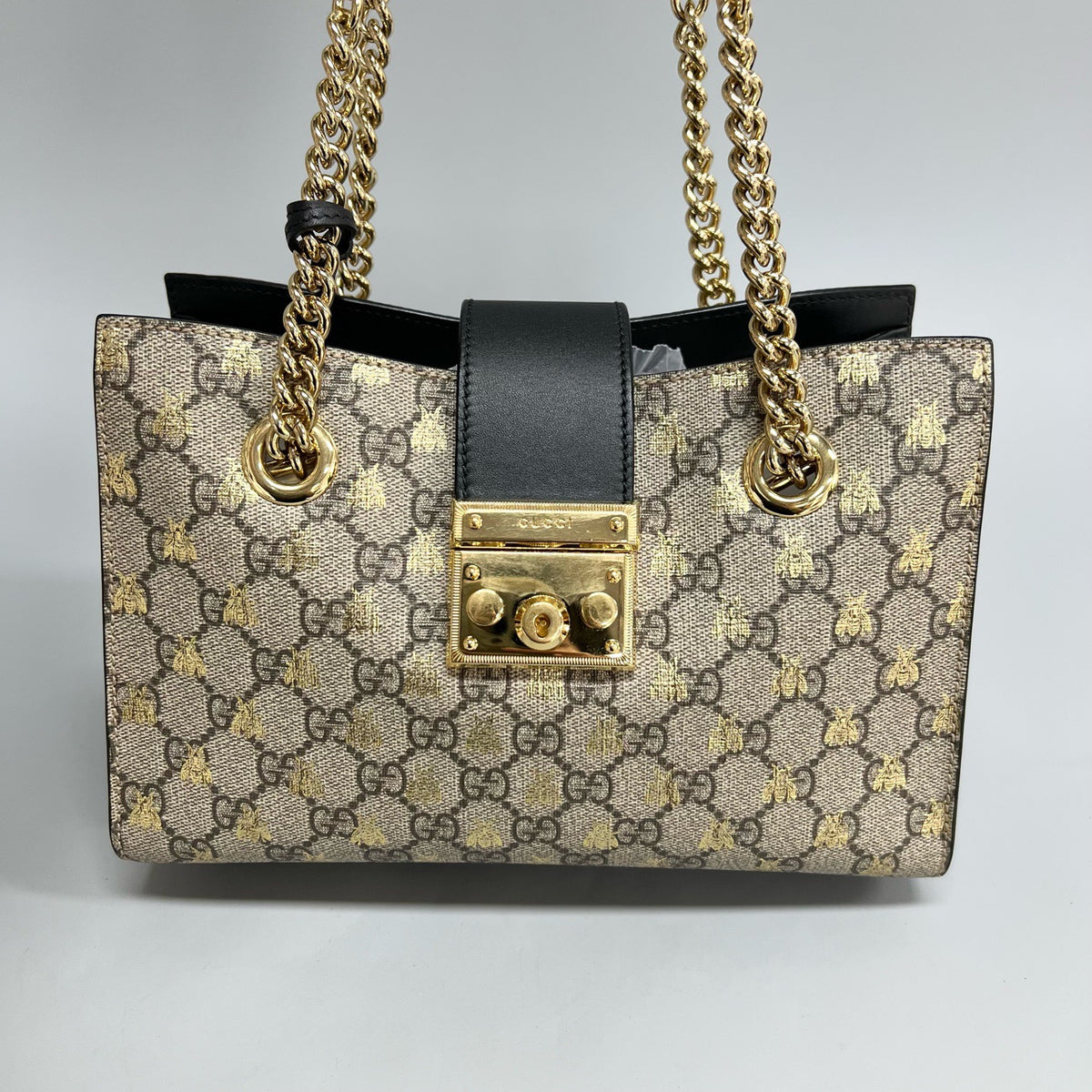 Gucci - Padlock Small - Cloth - Beige - (small)