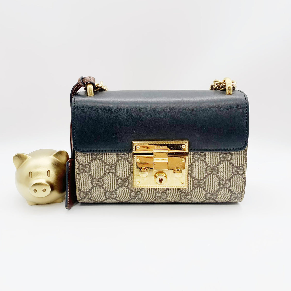 Gucci - Padlock Small - Cloth - Multicolour - (small)