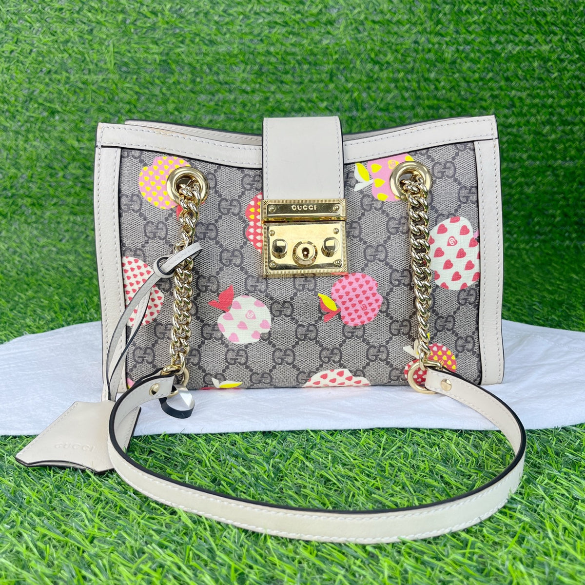 Gucci - Padlock Small - Cloth - Multicolour - (small)