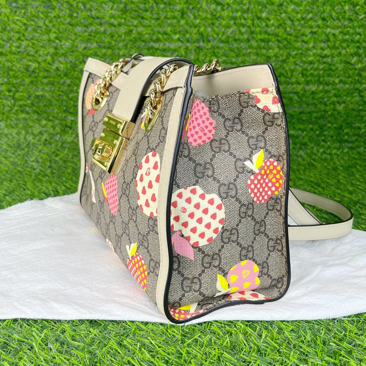 Gucci - Padlock Small - Cloth - Multicolour - (small)