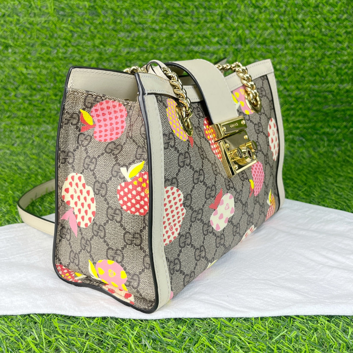 Gucci - Padlock Small - Cloth - Multicolour - (small)