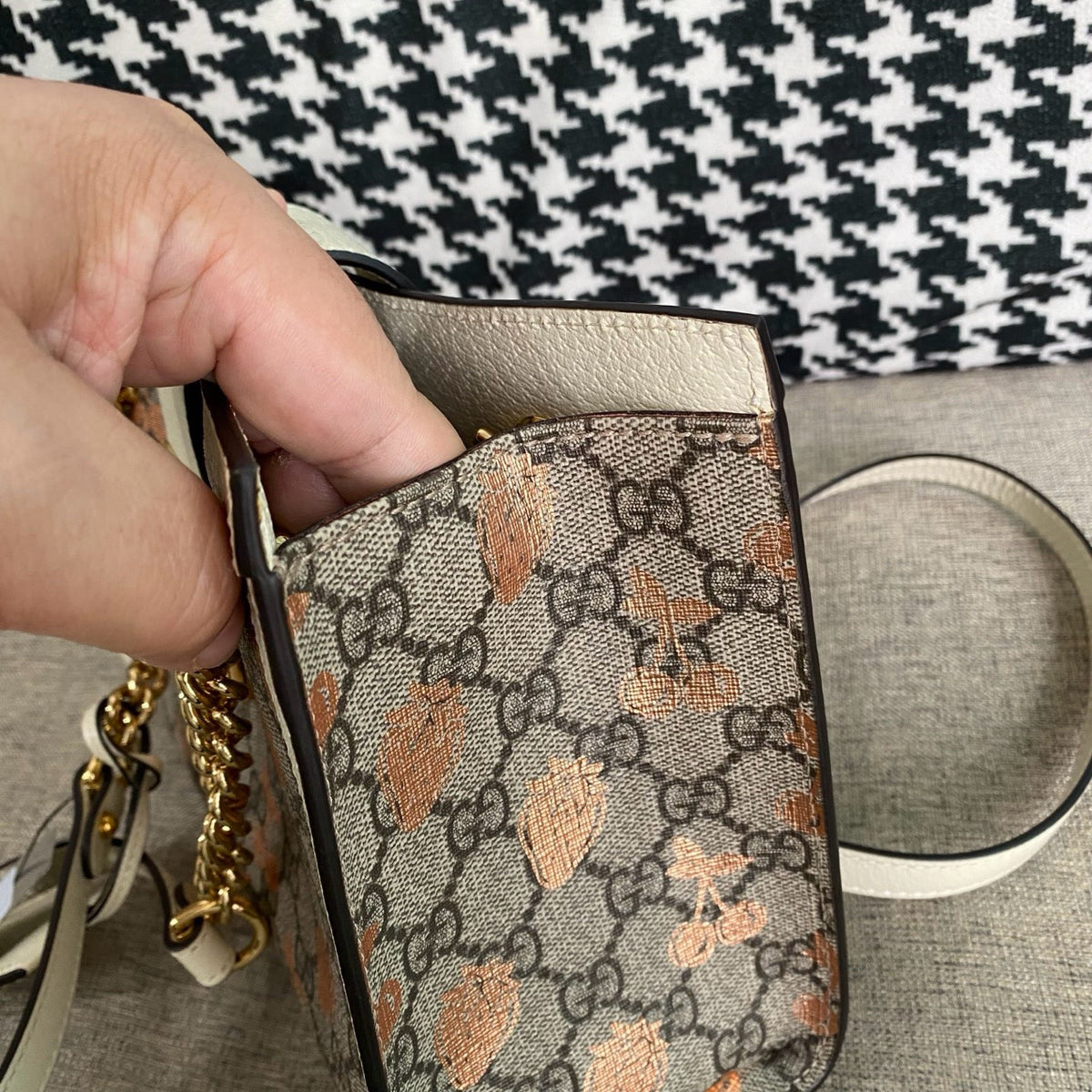 Gucci - Padlock Small - Cloth - Multicolour - (small)
