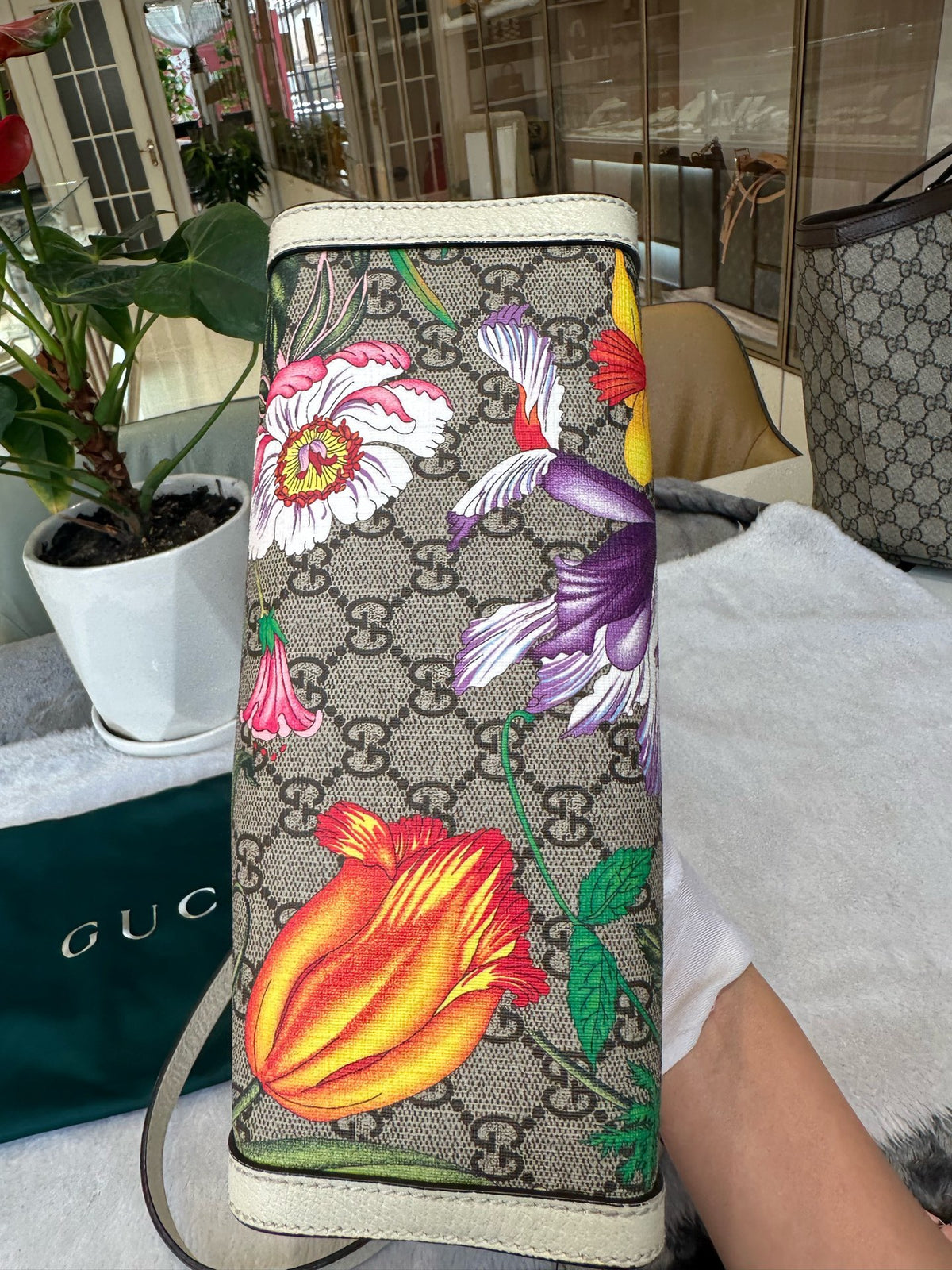 Gucci - Padlock Small - Cloth - Multicolour - (Small)