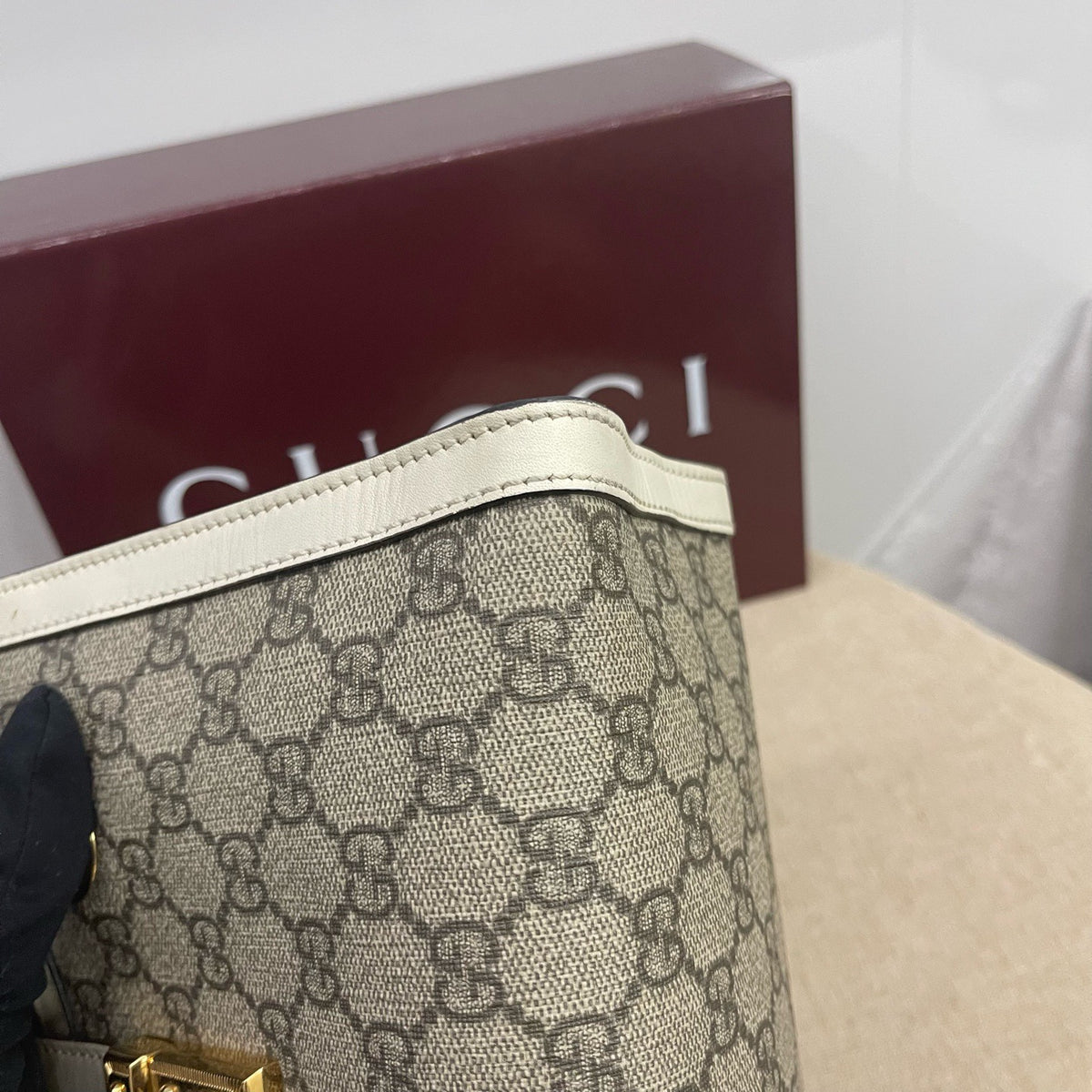 Gucci - Padlock Small - Cloth - Multicolour - (small)