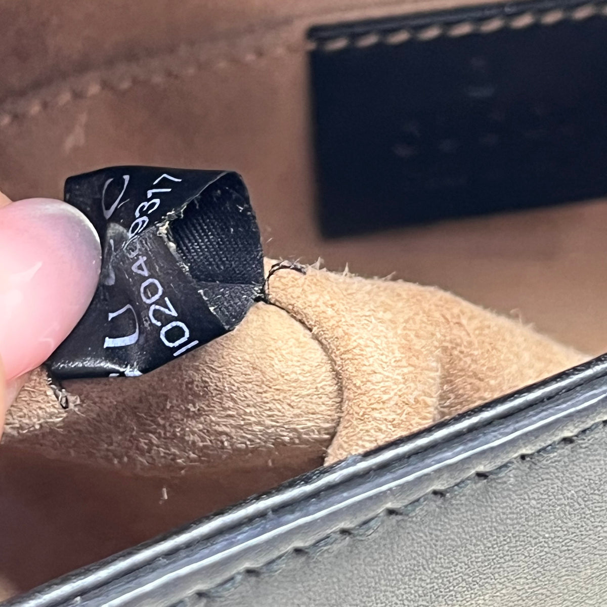 Gucci - Padlock Small - Leather - Black - (small)