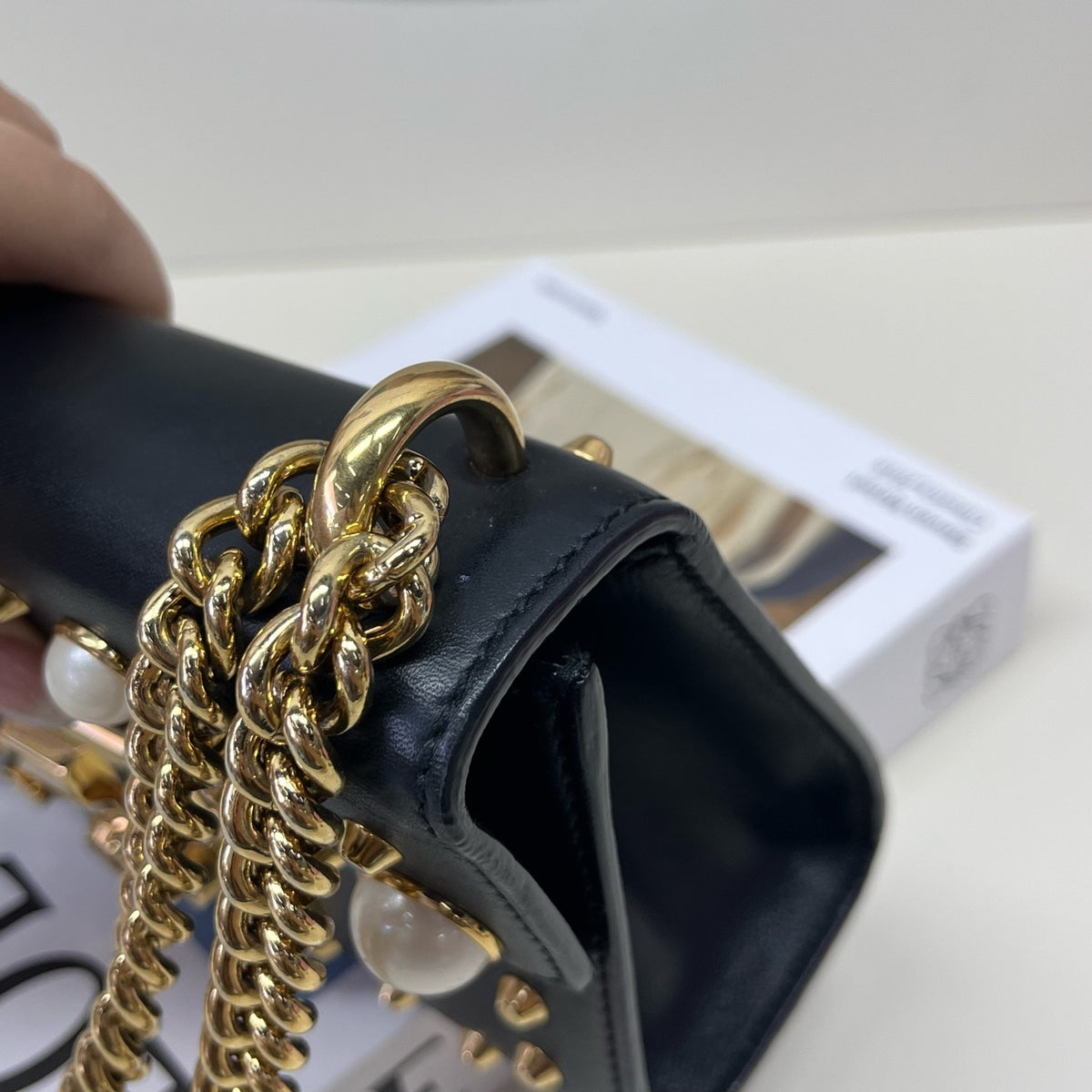 Gucci - Padlock Small - Leather - Black - (small)