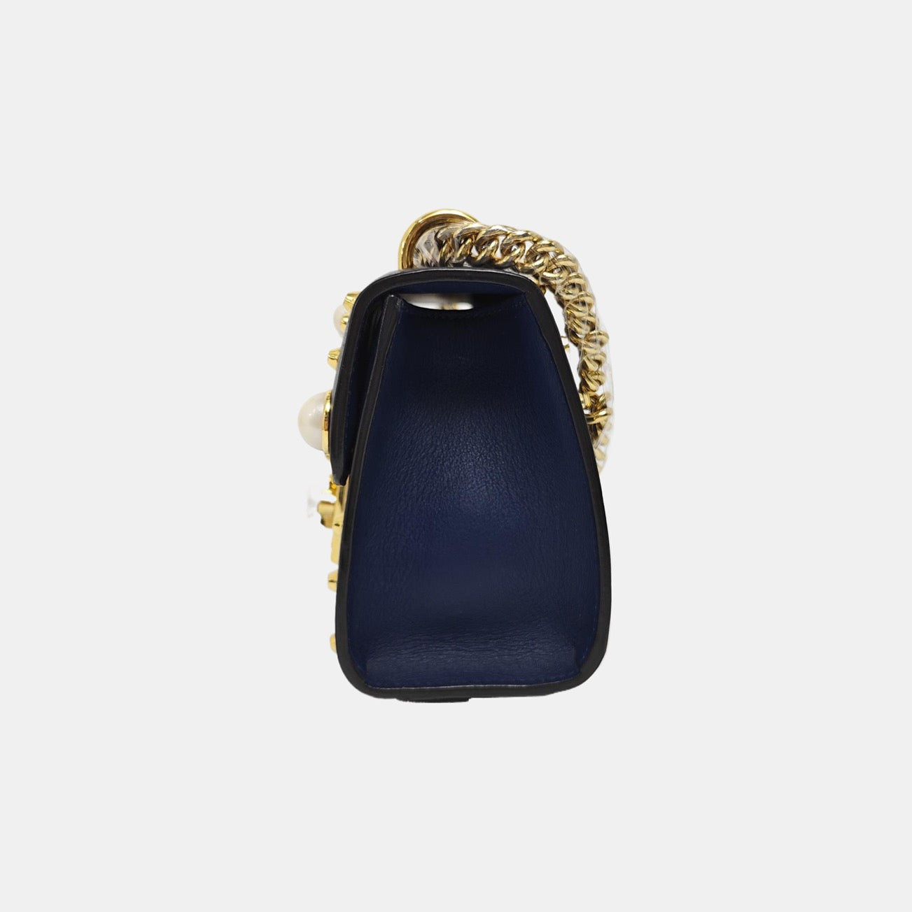 Gucci - Padlock Small - Leather - Blue - (small)