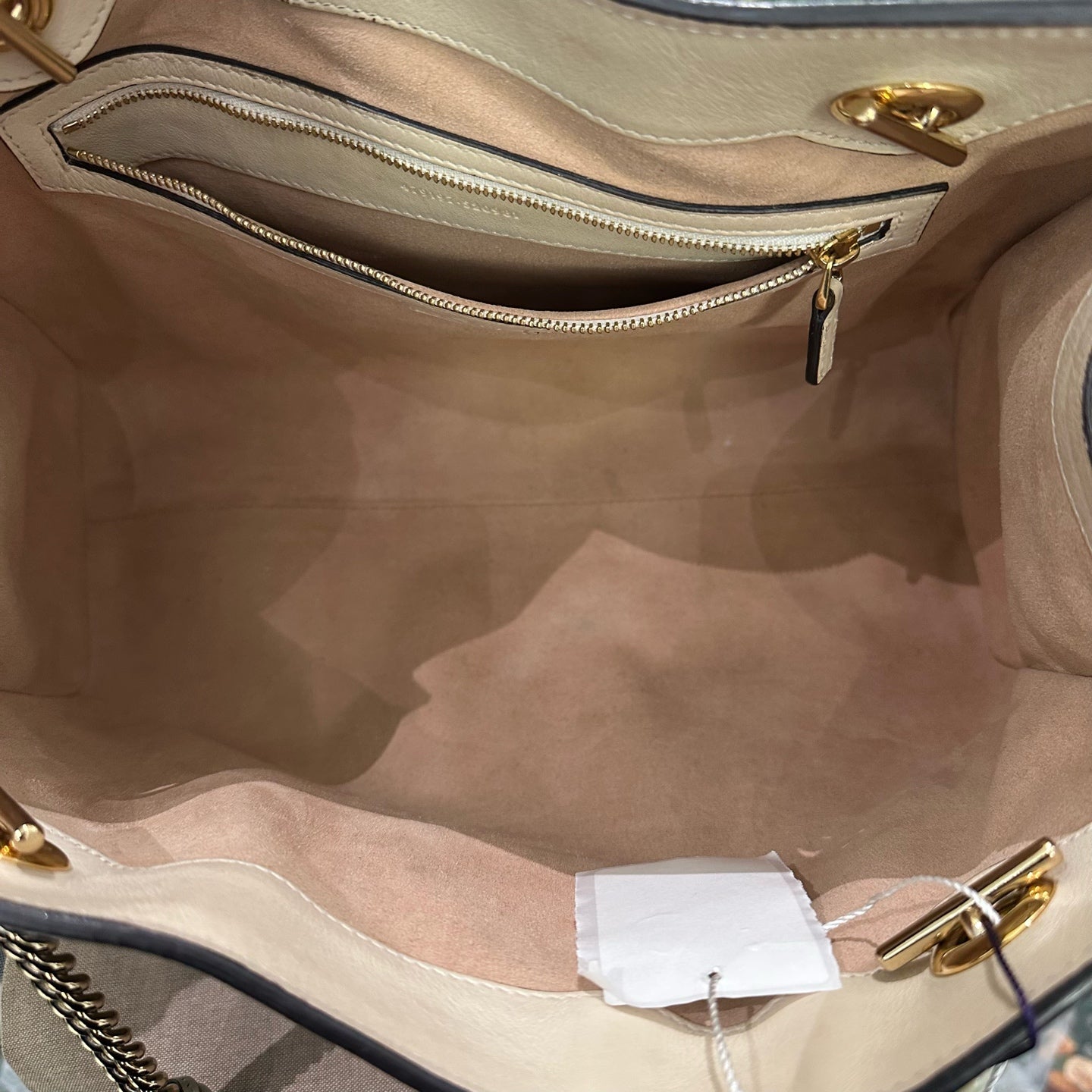 Gucci - Padlock - Synthetic - Beige - (large)