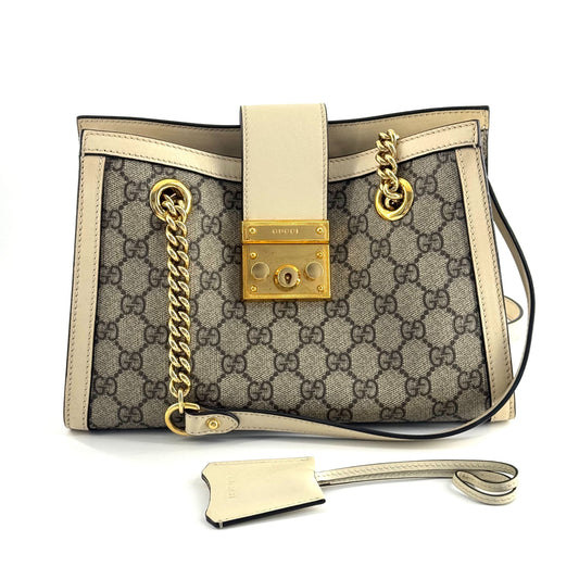 Gucci - Padlock - Synthetic - Beige - (medium)