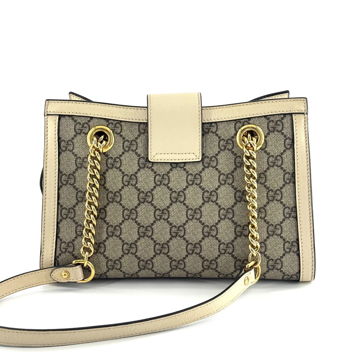 Gucci - Padlock - Synthetic - Beige - (medium)