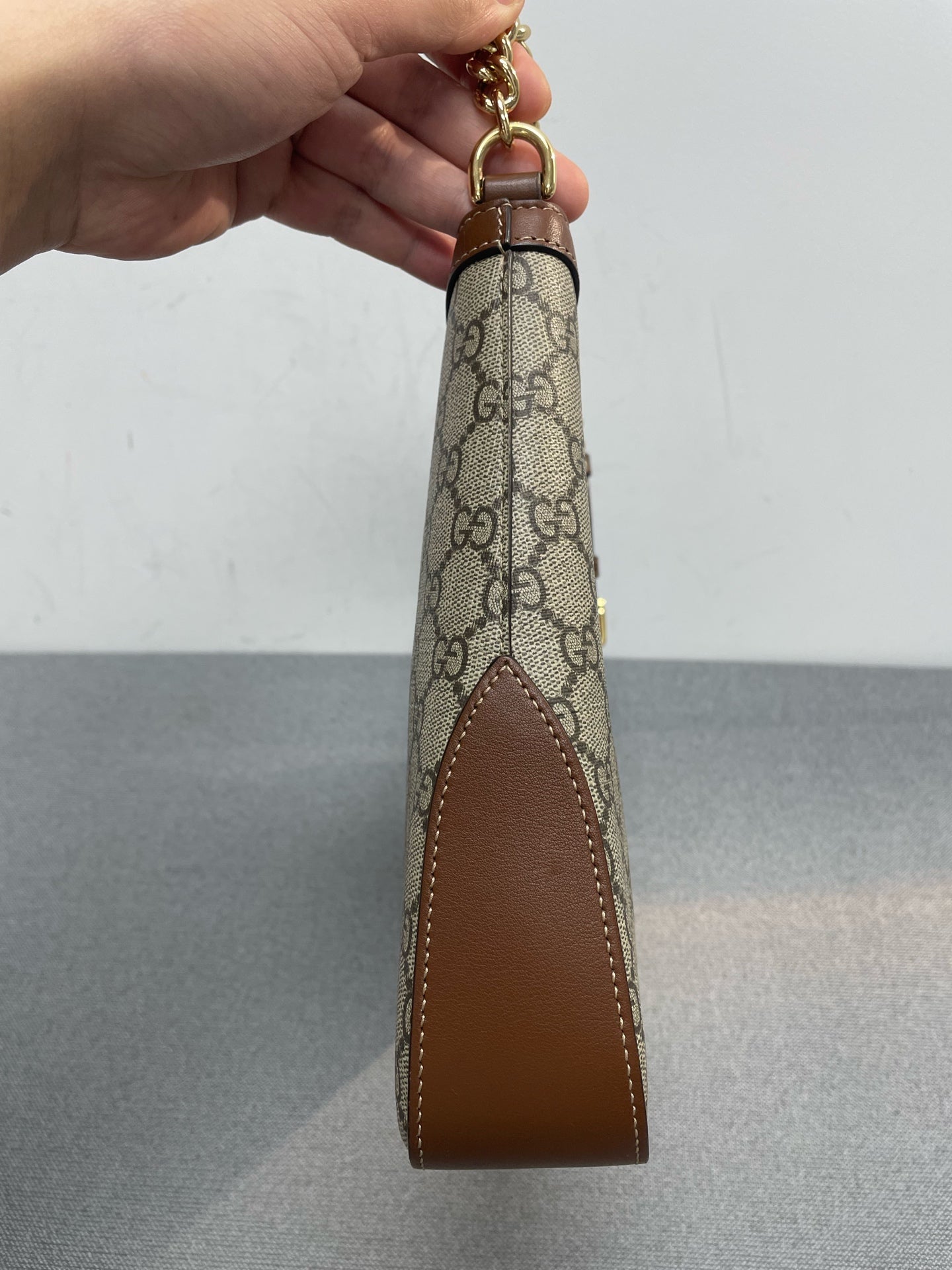 Gucci - Padlock - Synthetic - Beige - (medium)