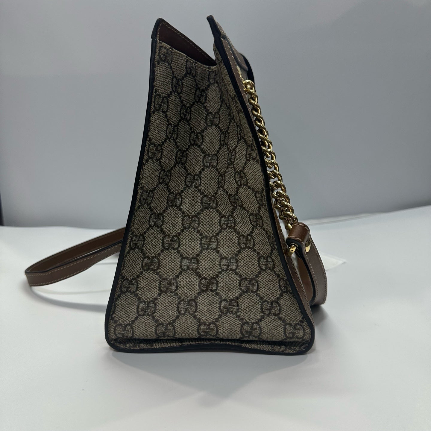 Gucci - Padlock - Synthetic - Beige - (medium)