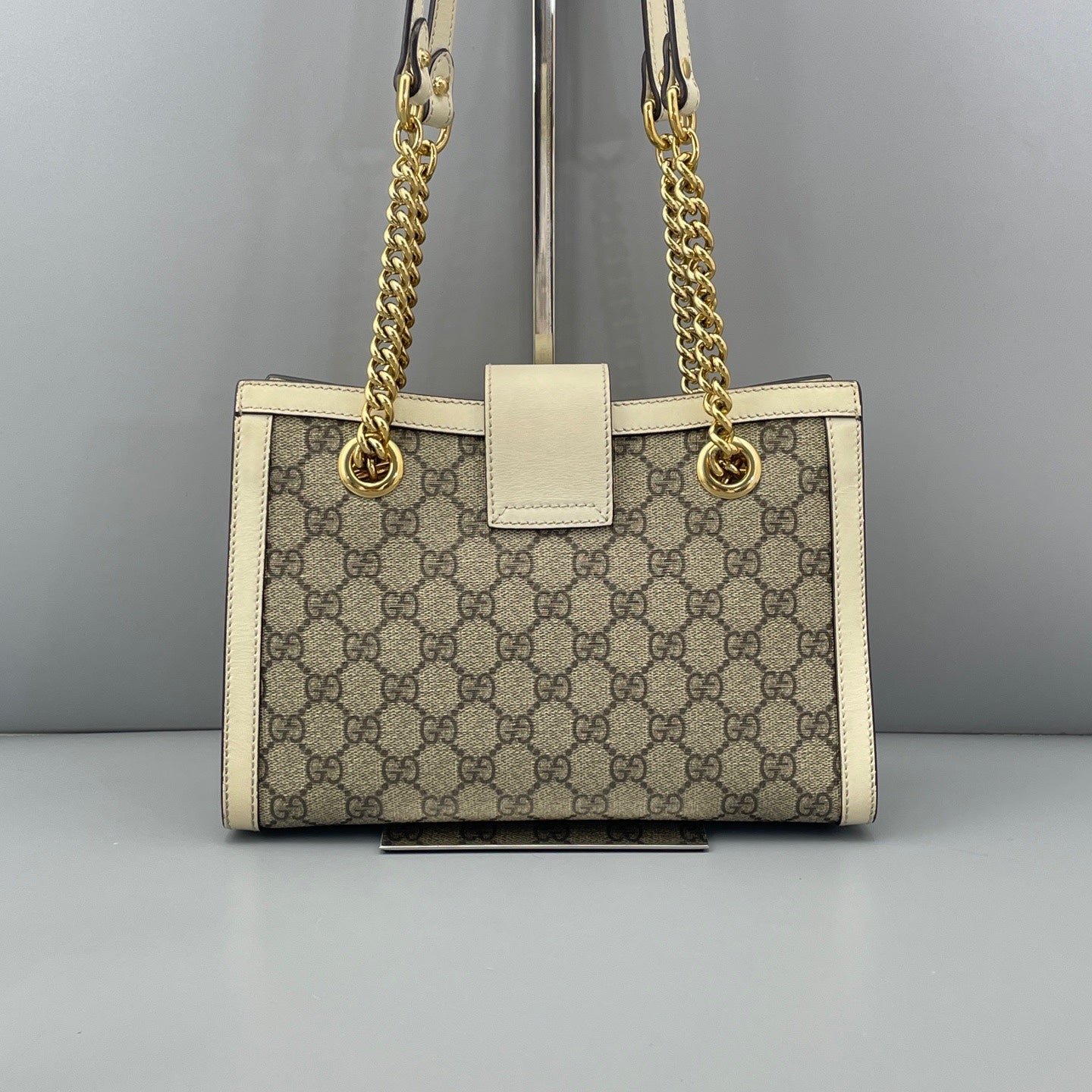 Gucci - Padlock - Synthetic - Beige - (small)