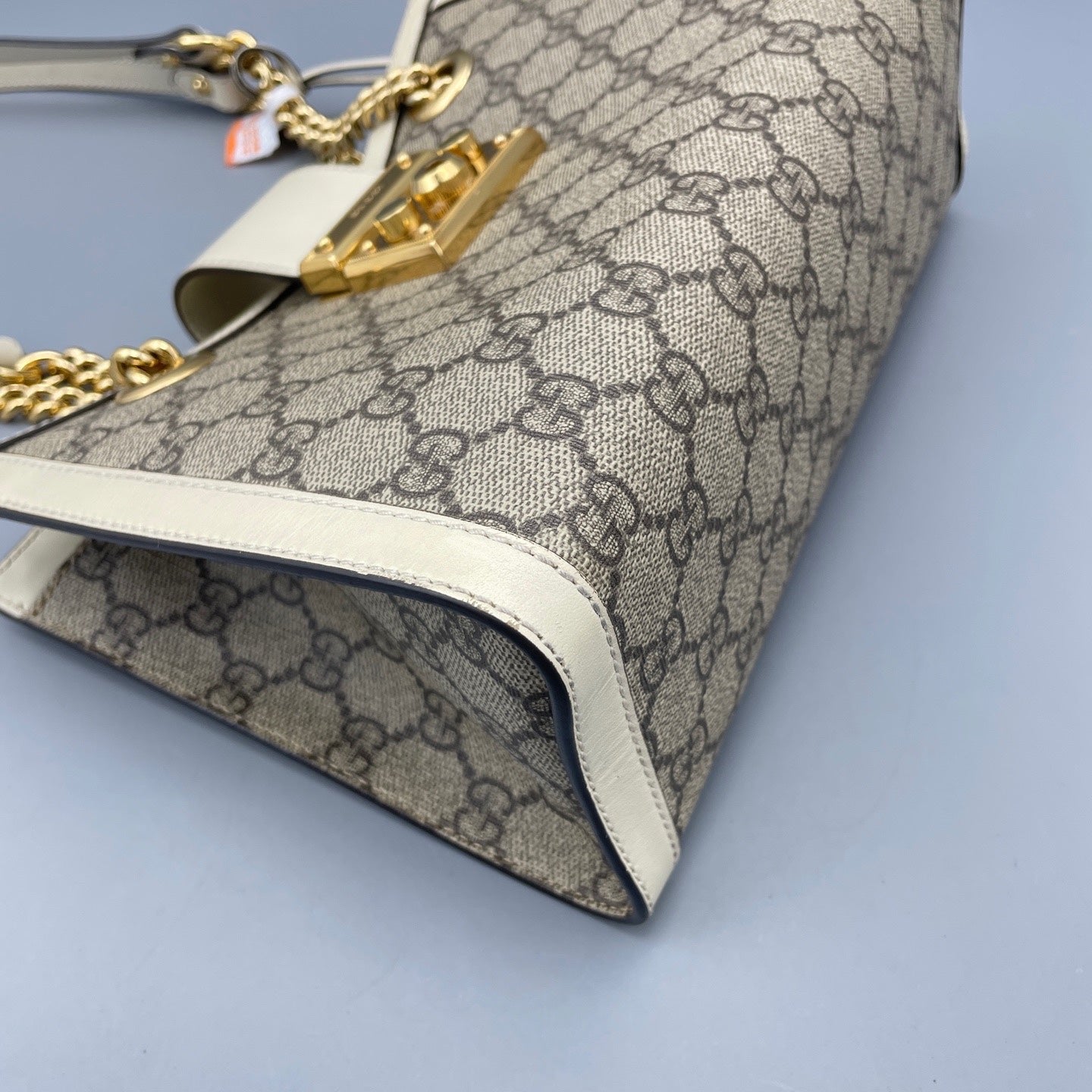 Gucci - Padlock - Synthetic - Beige - (small)