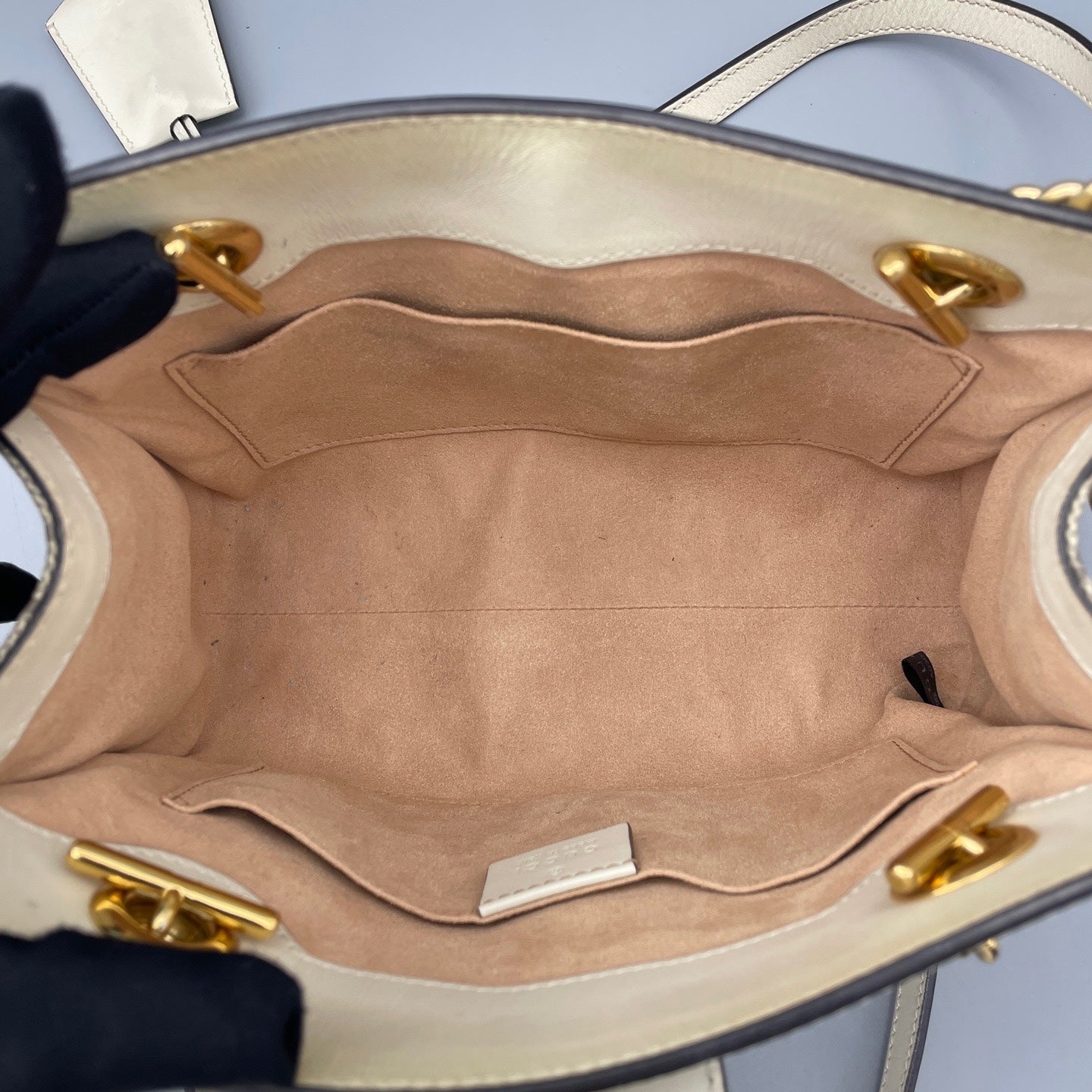Gucci - Padlock - Synthetic - Beige - (small)