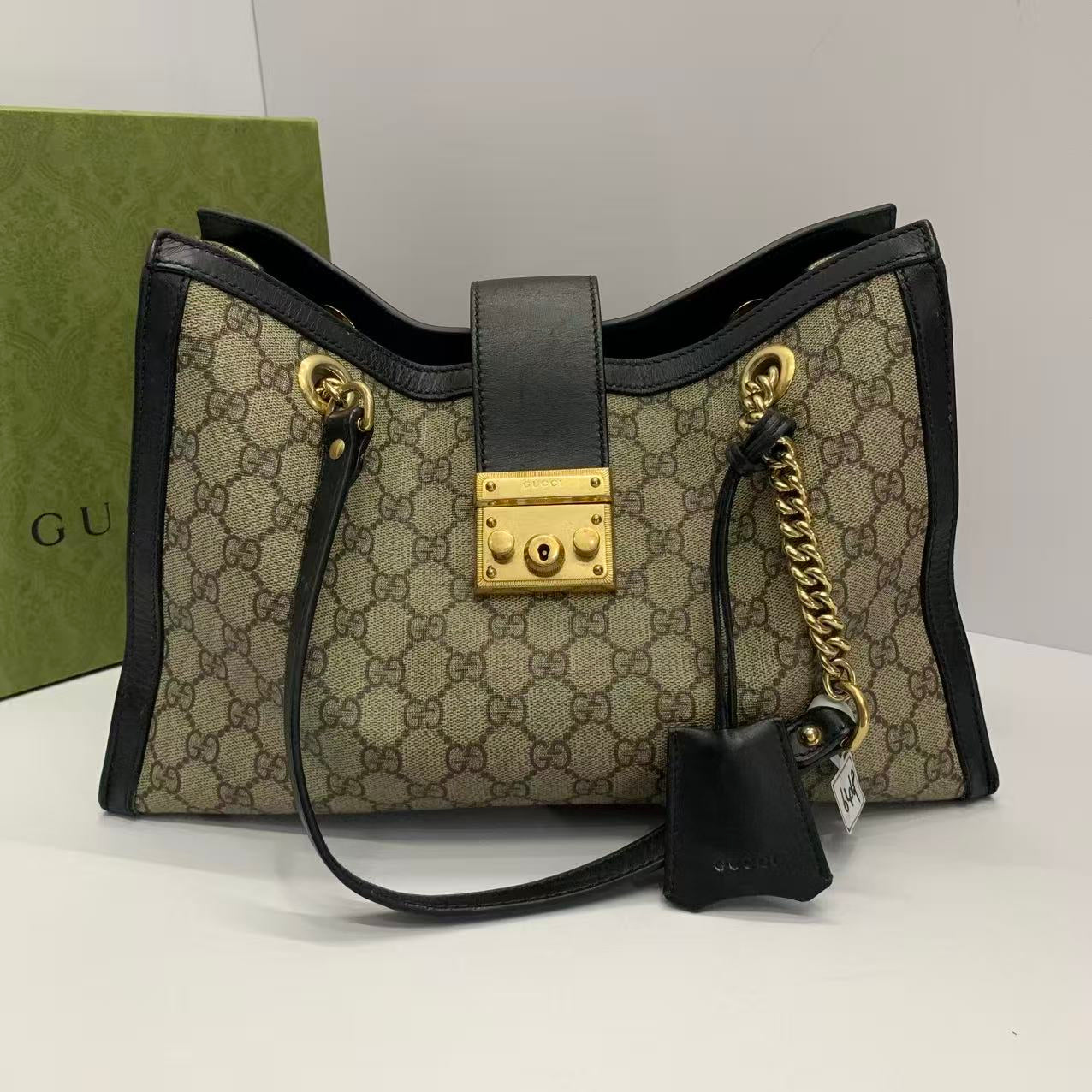 Gucci - Padlock - Synthetic - Black - (medium)