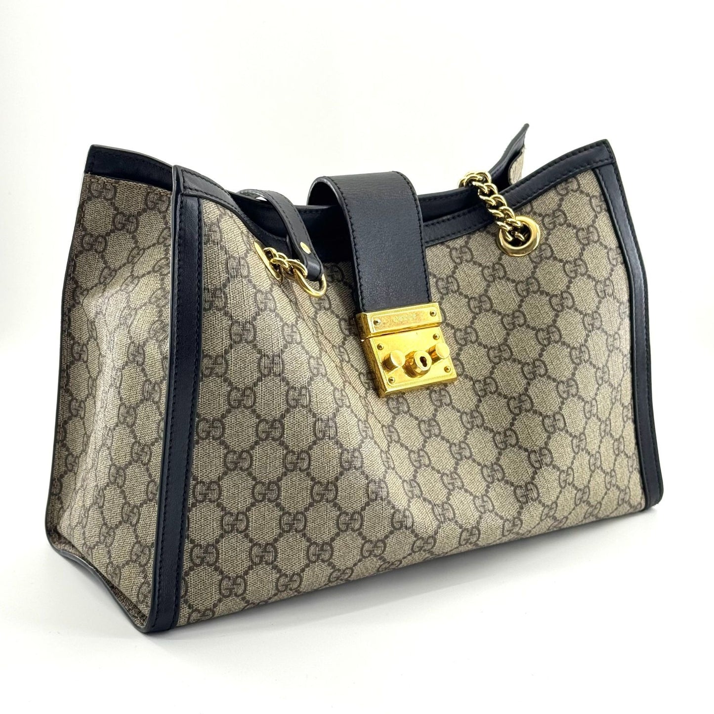 Gucci - Padlock - Synthetic - Black - (medium)