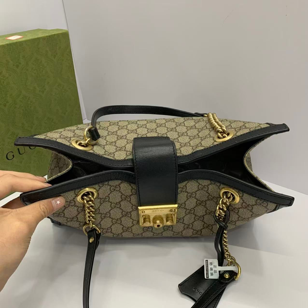 Gucci - Padlock - Synthetic - Black - (medium)