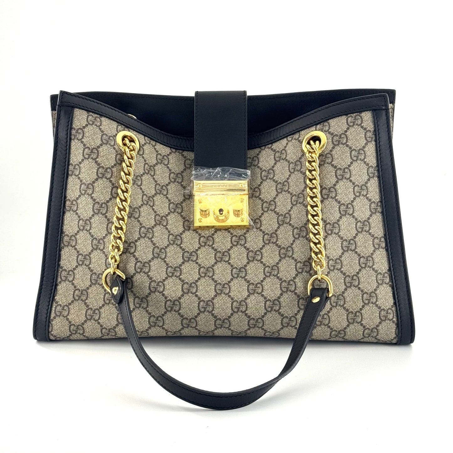 Gucci - Padlock - Synthetic - Black - (small)