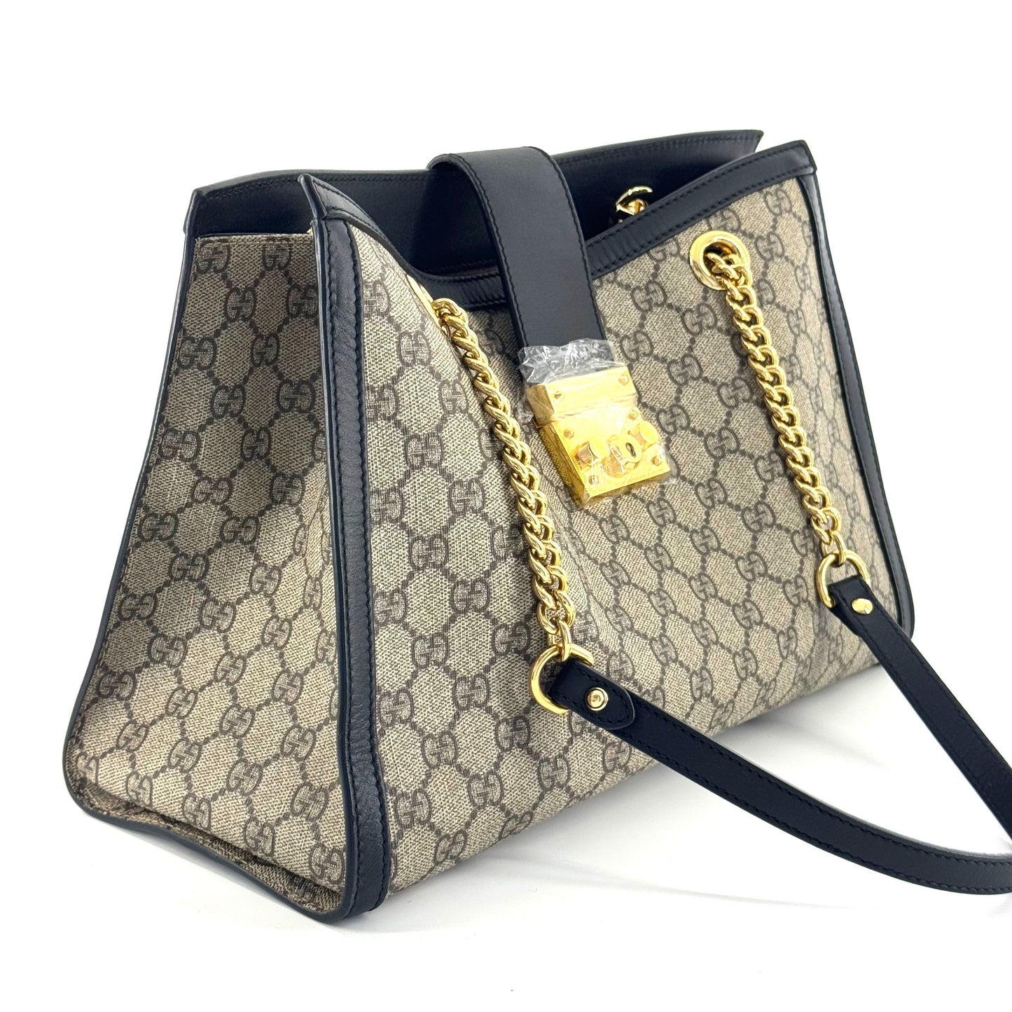 Gucci - Padlock - Synthetic - Black - (small)