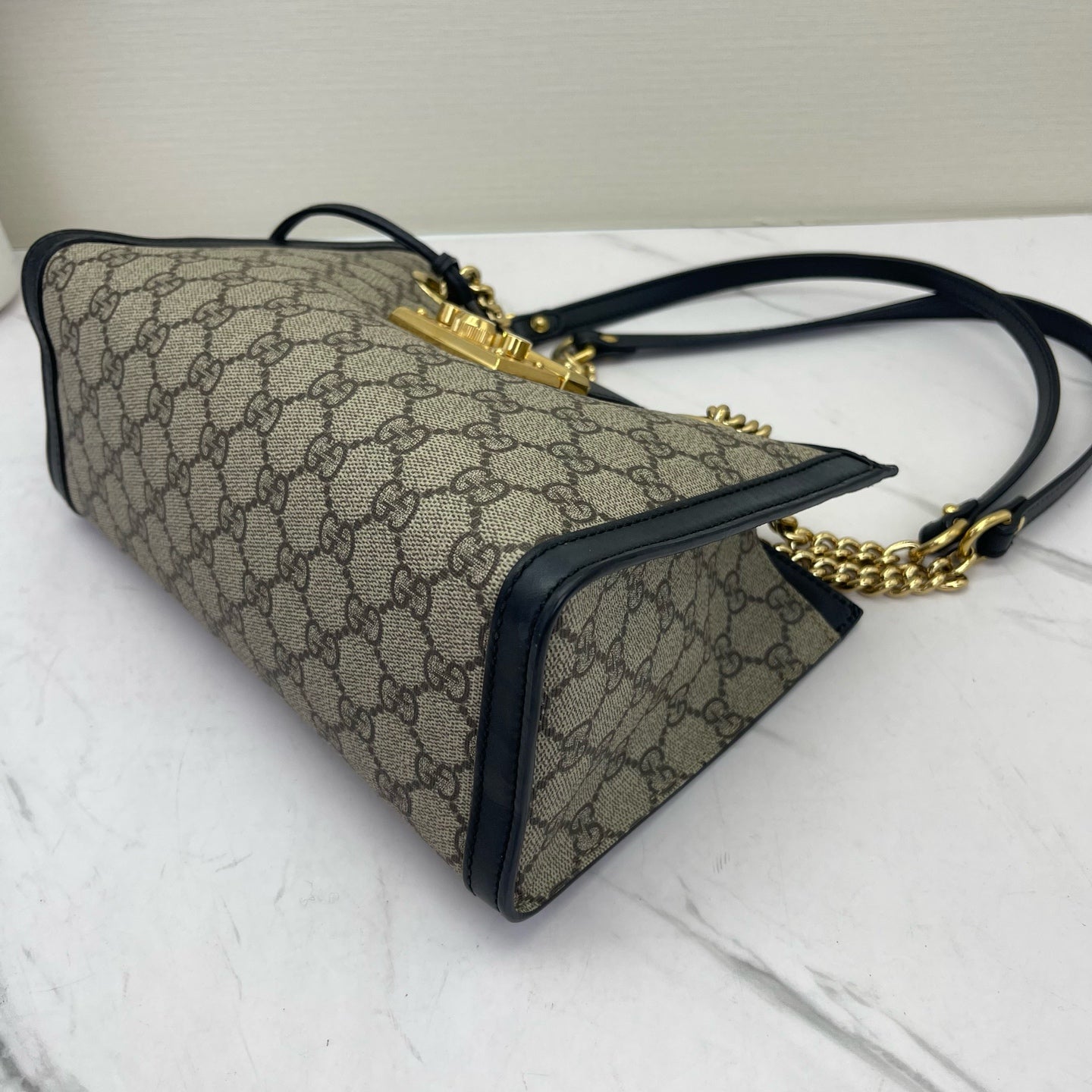 Gucci - Padlock - Synthetic - Black - (small)