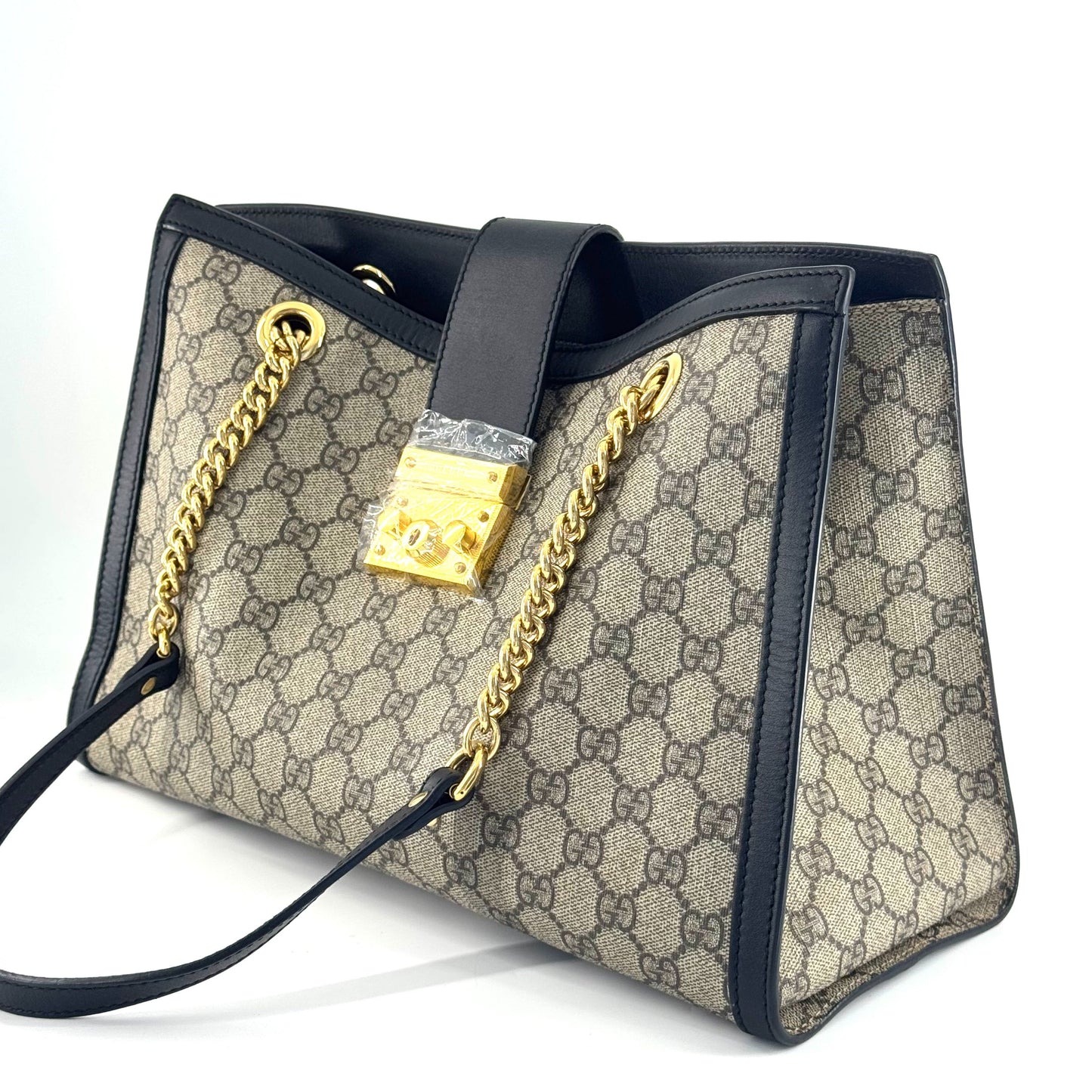 Gucci - Padlock - Synthetic - Black - (small)