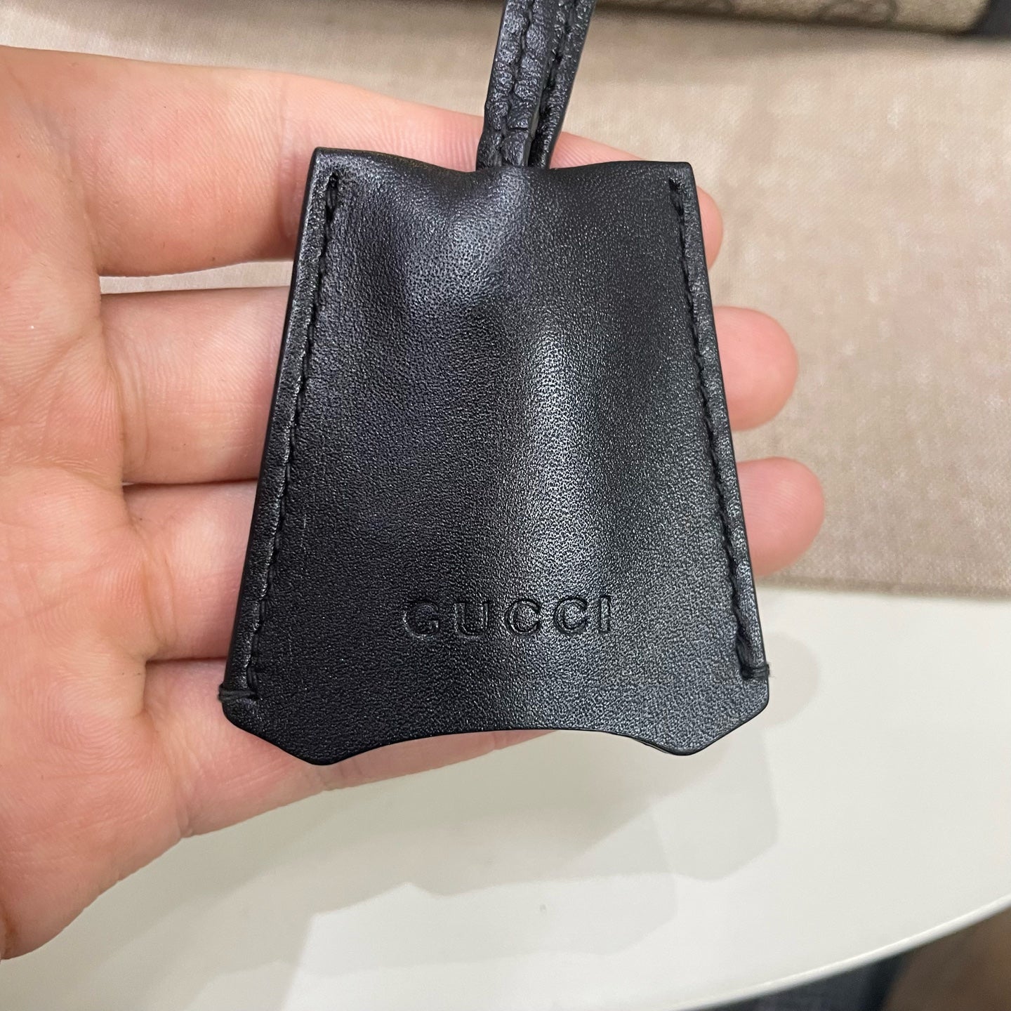 Gucci - Padlock - Synthetic - Black - (small)
