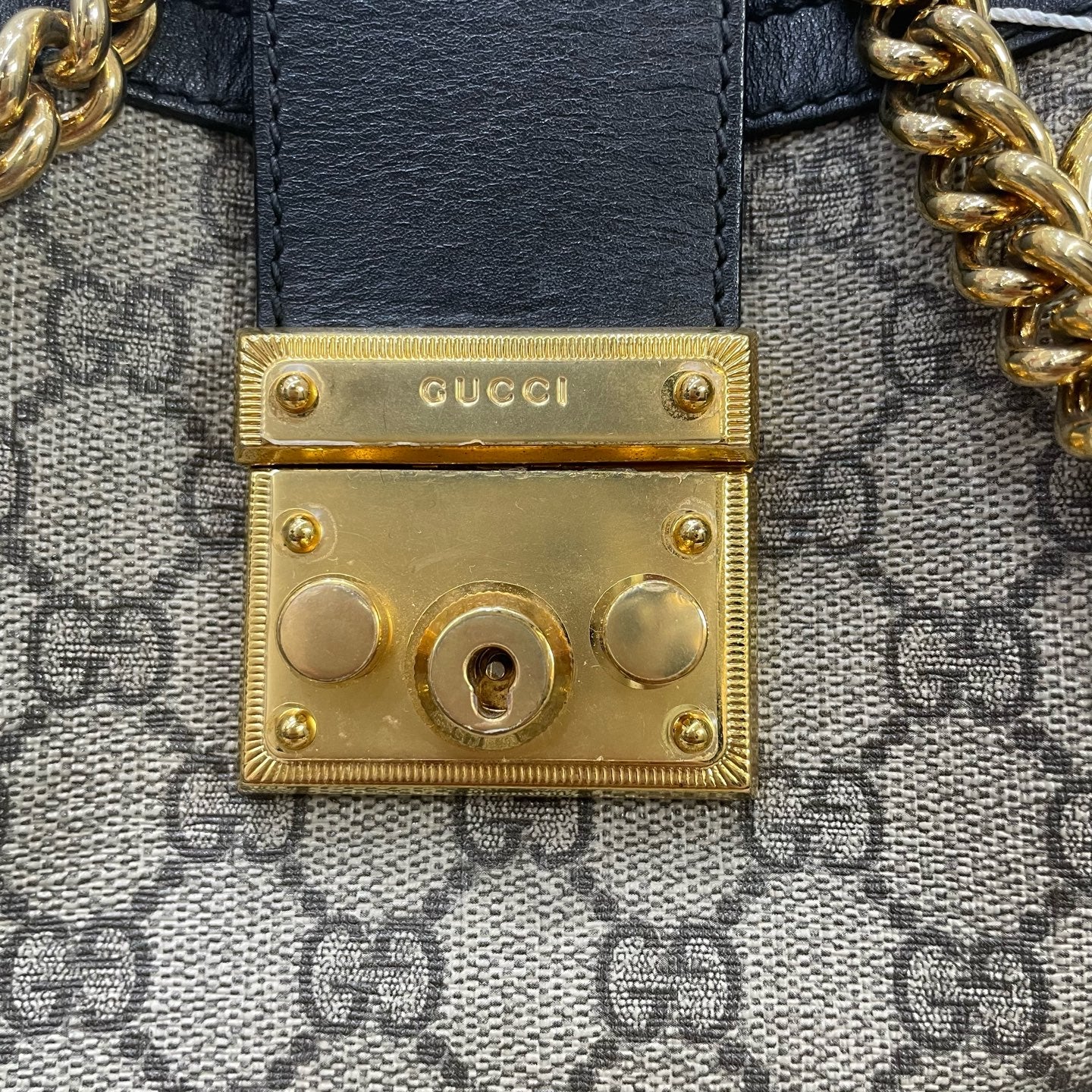 Gucci - Padlock - Synthetic - Black - (small)