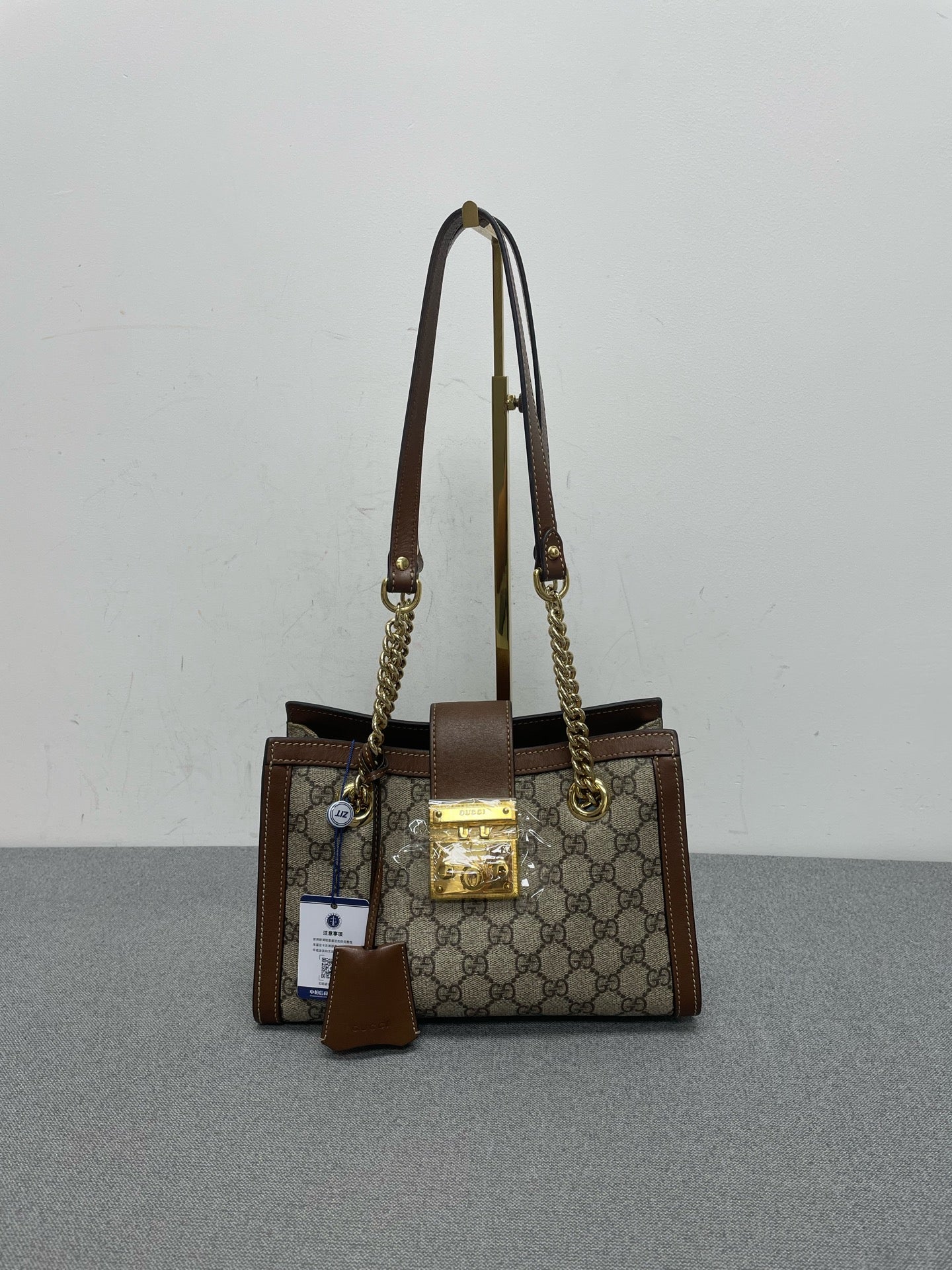 Gucci - Padlock - Synthetic - Brown - (small)