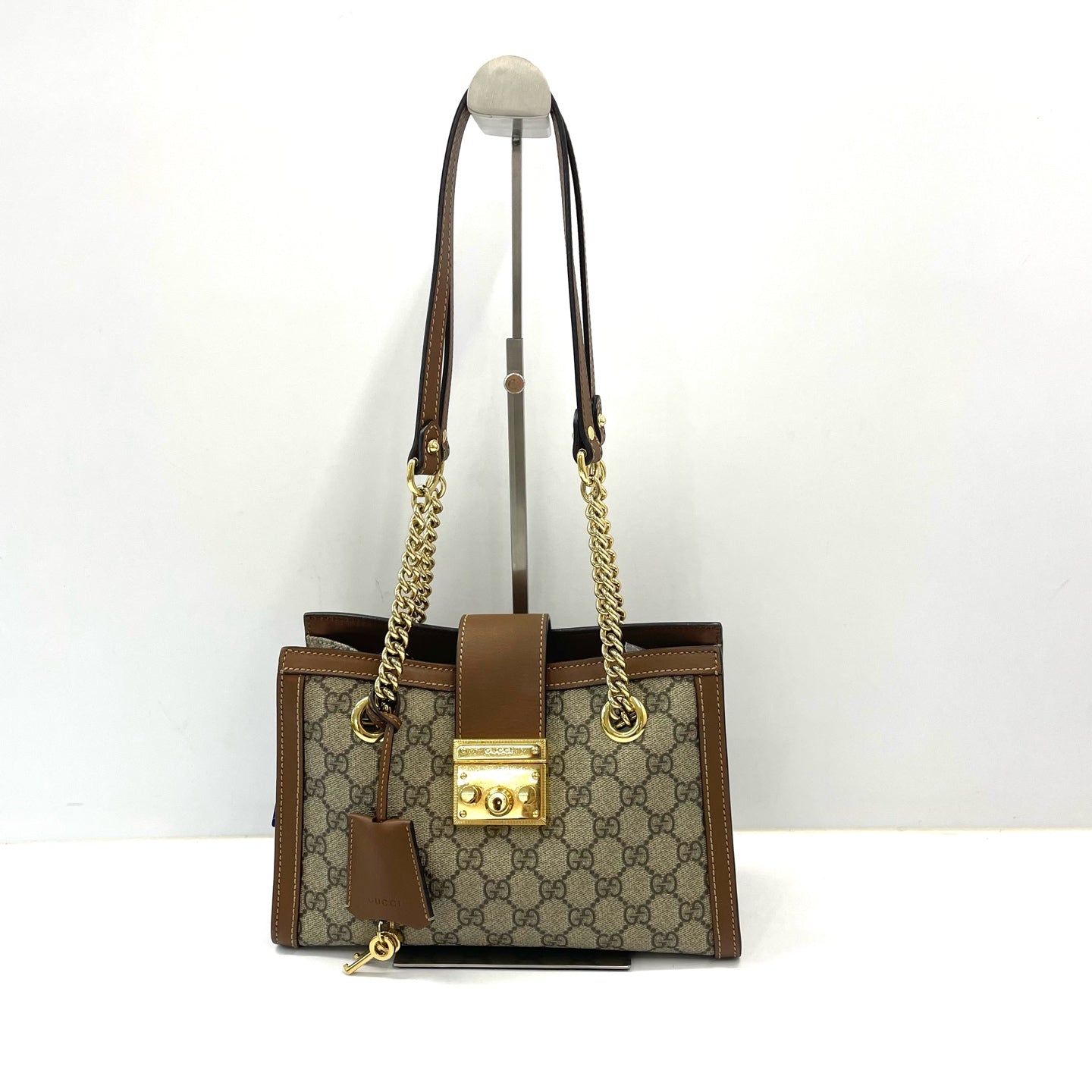 Gucci - Padlock - Synthetic - Brown - (small)