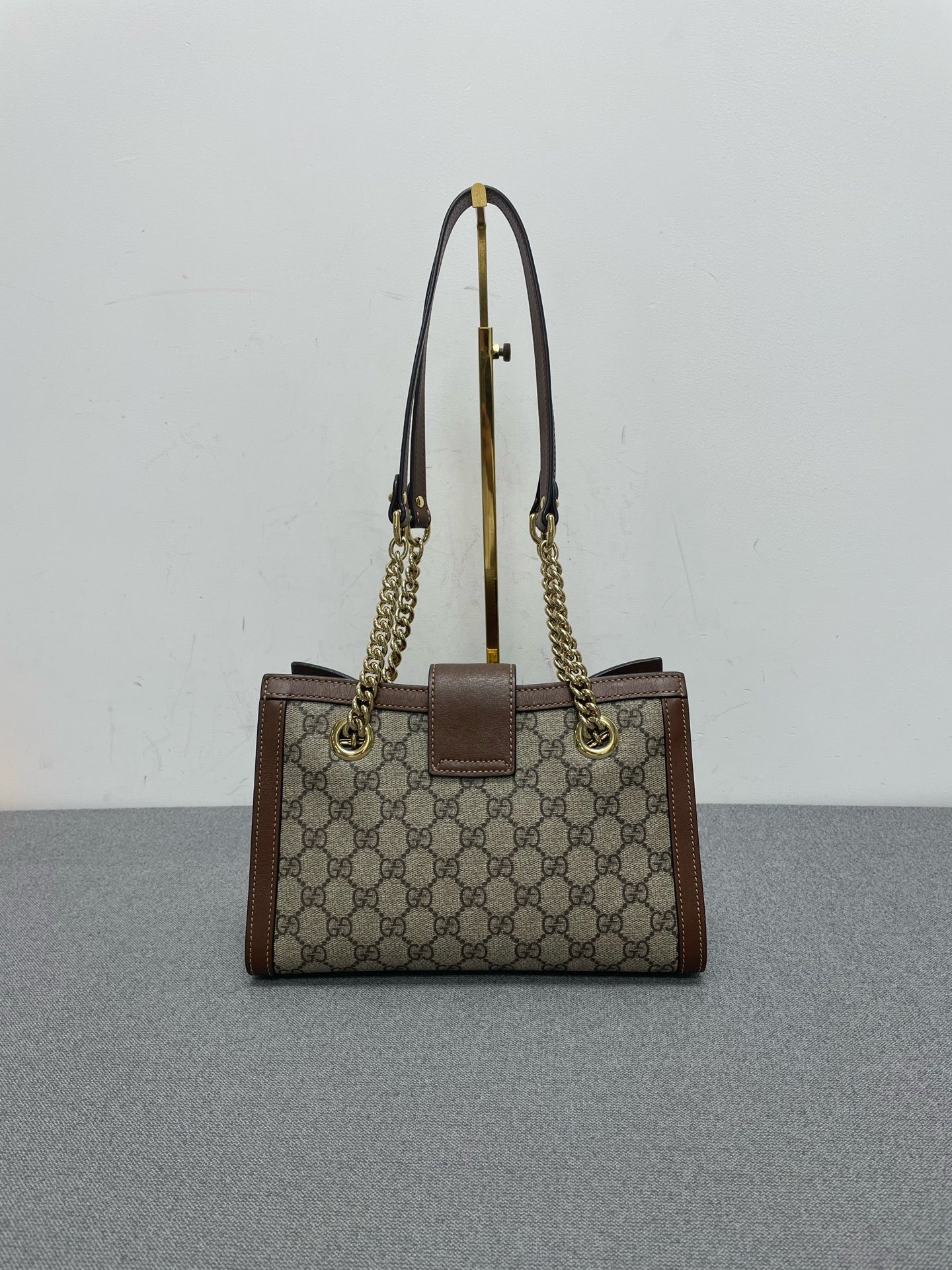 Gucci - Padlock - Synthetic - Brown - (small)
