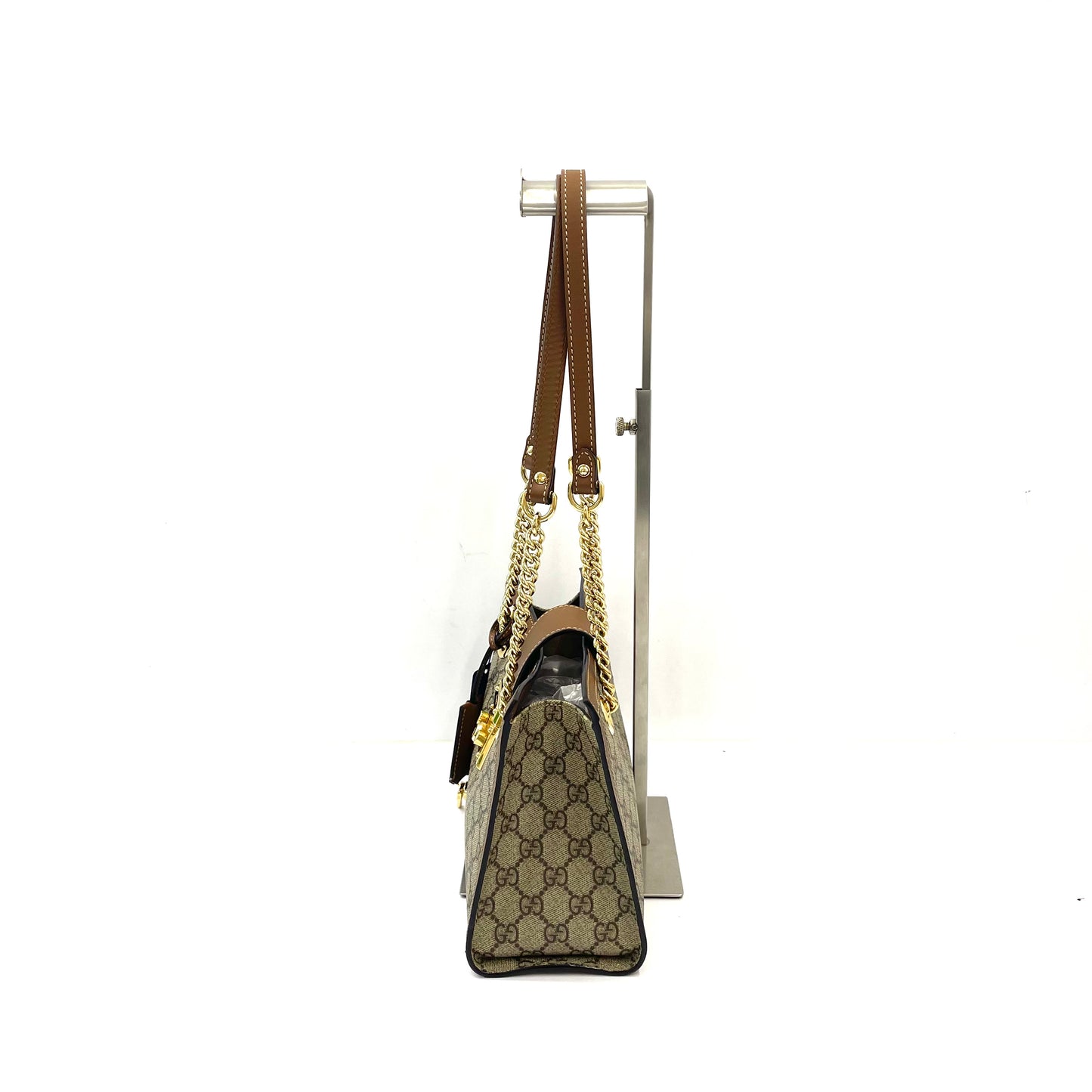 Gucci - Padlock - Synthetic - Brown - (small)
