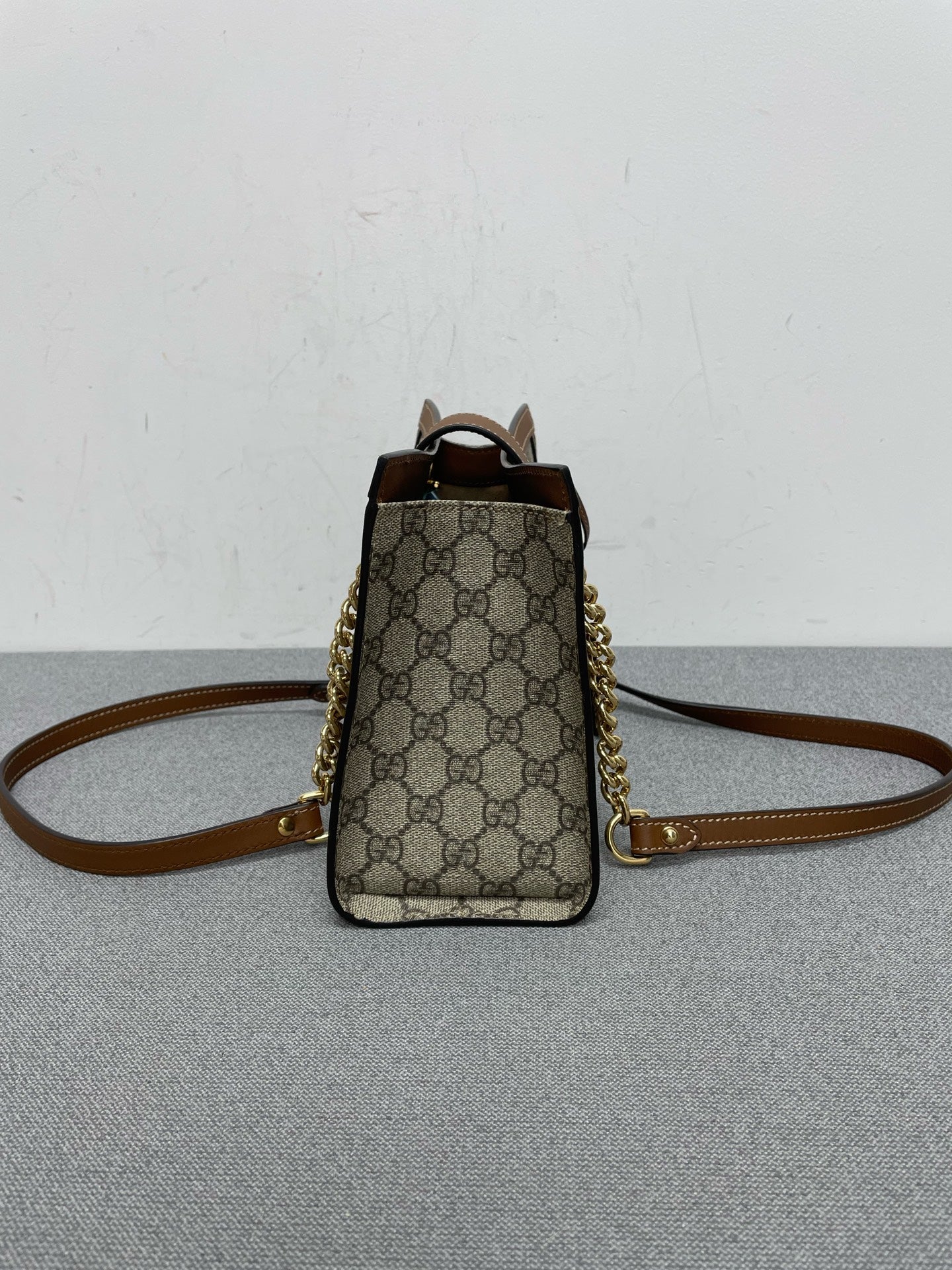 Gucci - Padlock - Synthetic - Brown - (small)