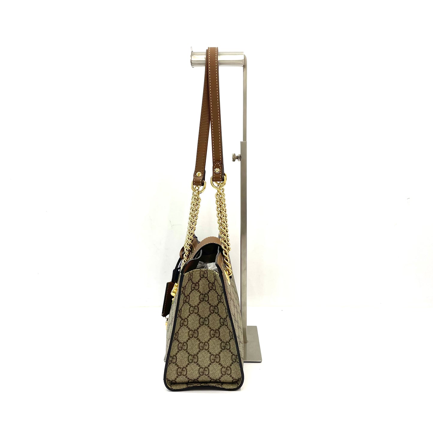 Gucci - Padlock - Synthetic - Brown - (small)