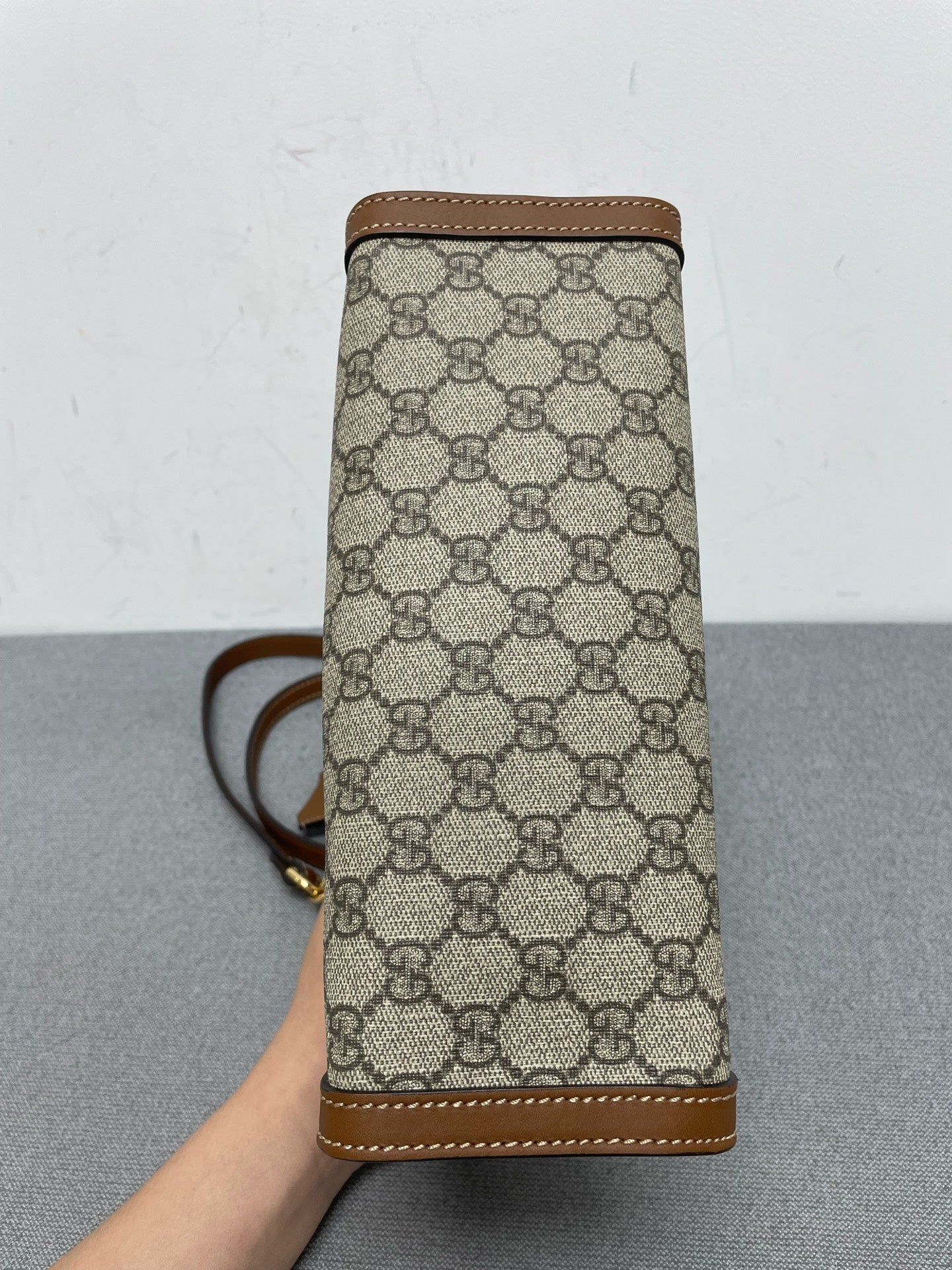 Gucci - Padlock - Synthetic - Brown - (small)