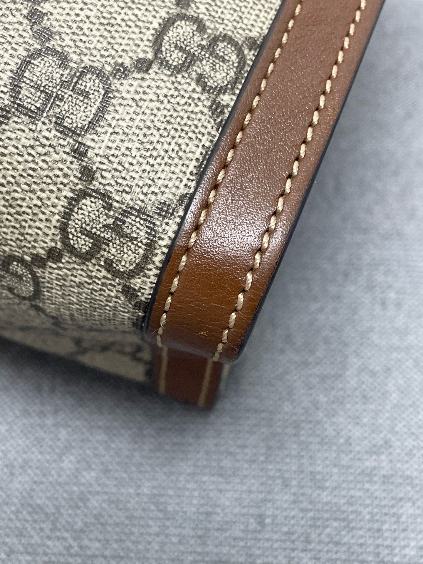 Gucci - Padlock - Synthetic - Brown - (small)