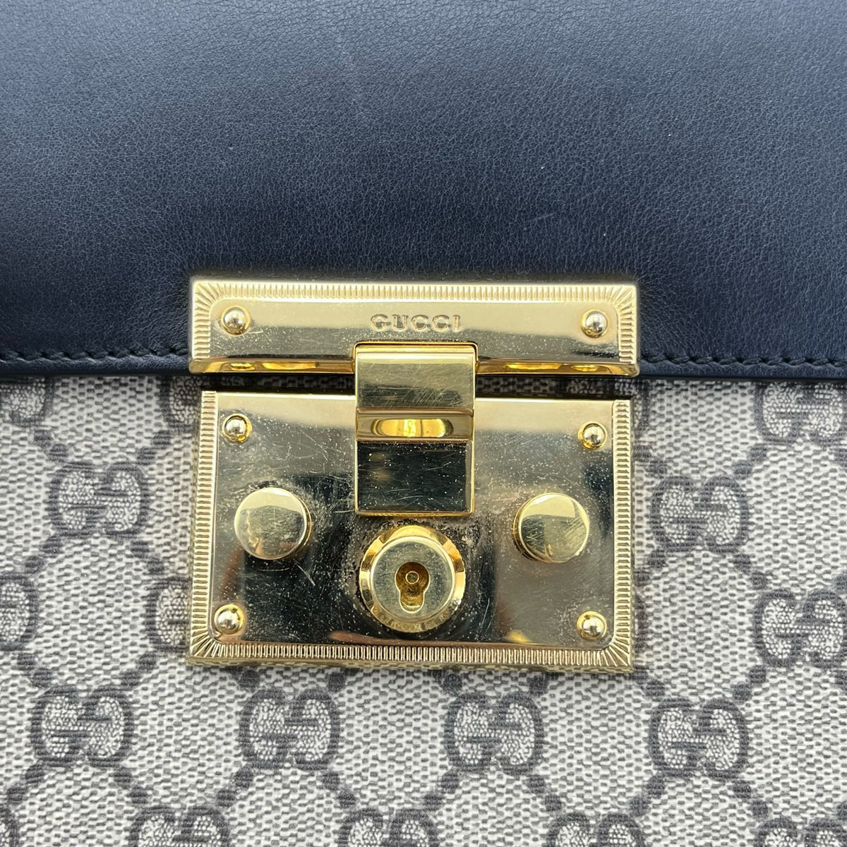Gucci - Padlock Top Handle Bag - Leather - Multicolour - (medium)