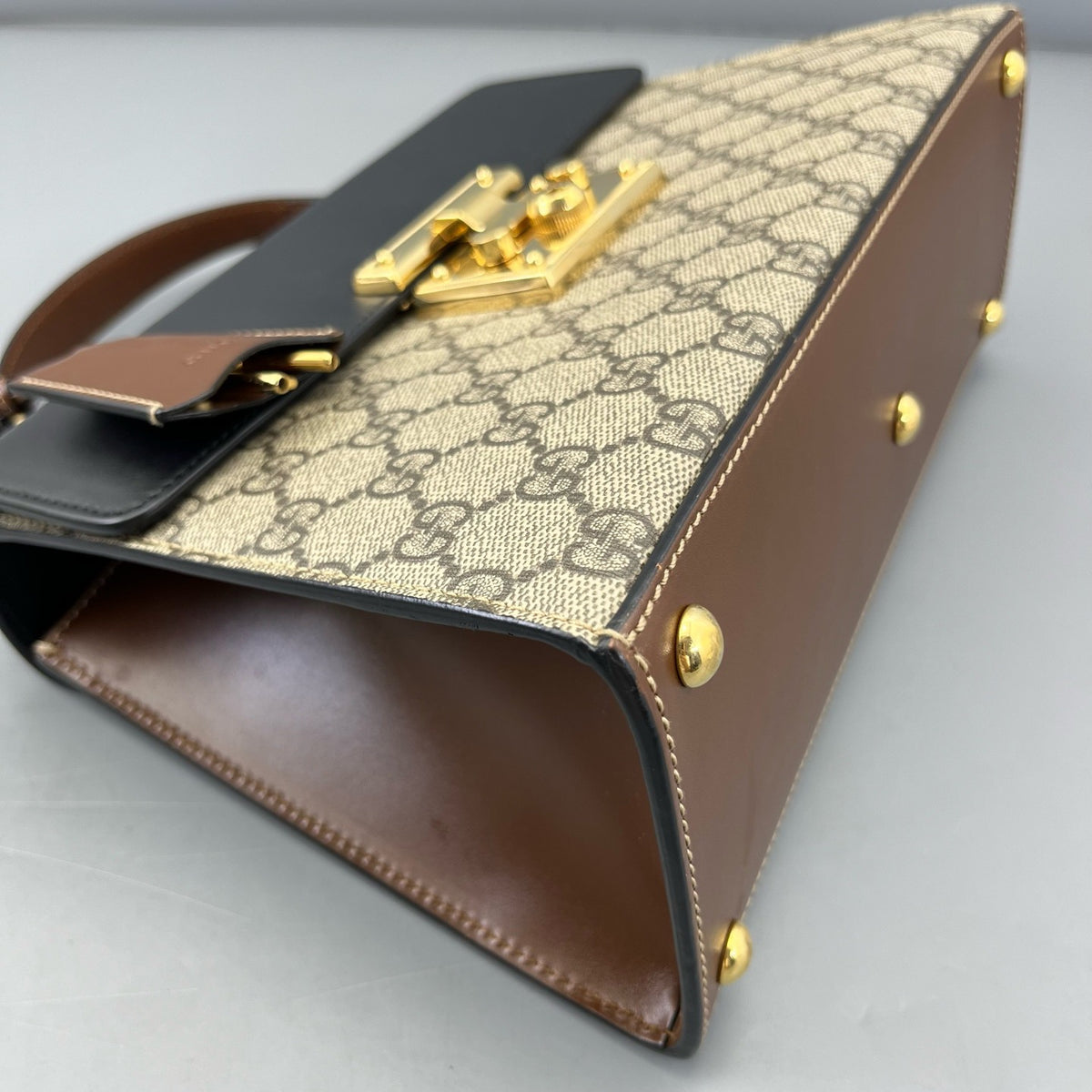 Gucci - Padlock Top Handle Bag - Leather - Multicolour - (medium)