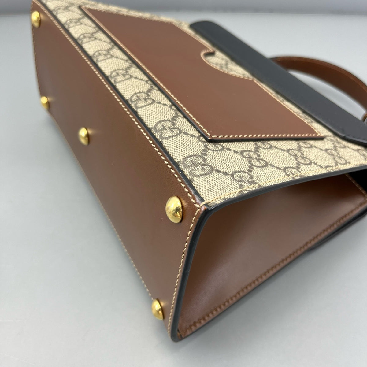 Gucci - Padlock Top Handle Bag - Leather - Multicolour - (medium)